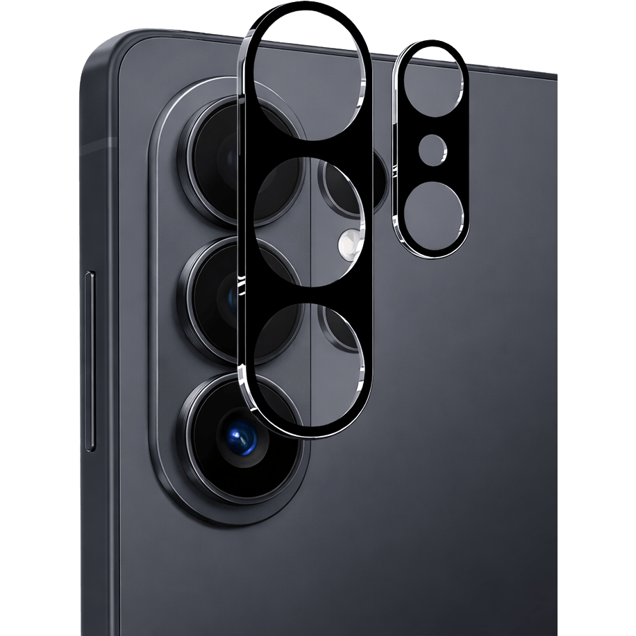 Northjo Samsung Galaxy S26 Ultra Camera Protector Zwart - Voorkant