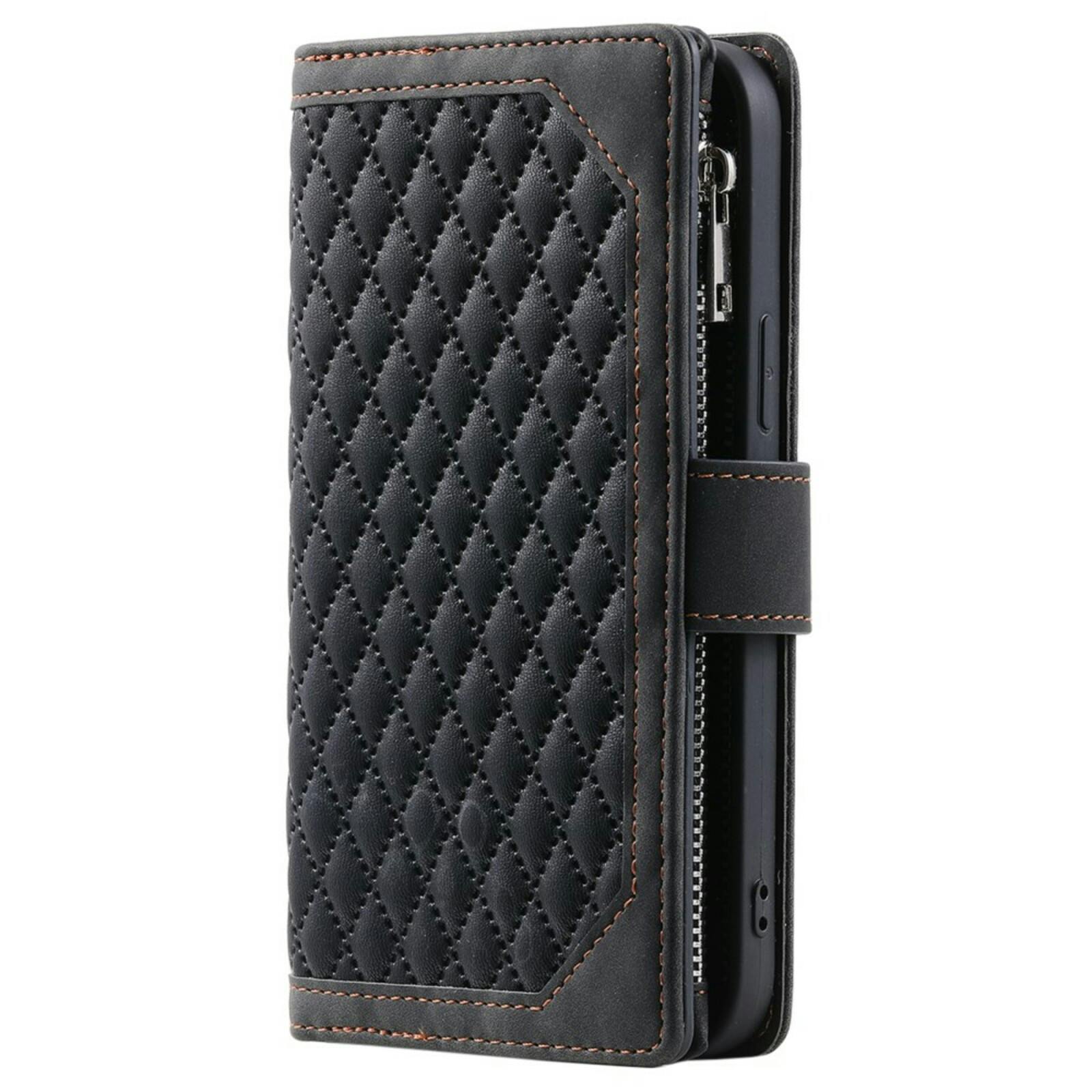 TwoTone Samsung Galaxy S24 FE Wallet Hoesje Zwart