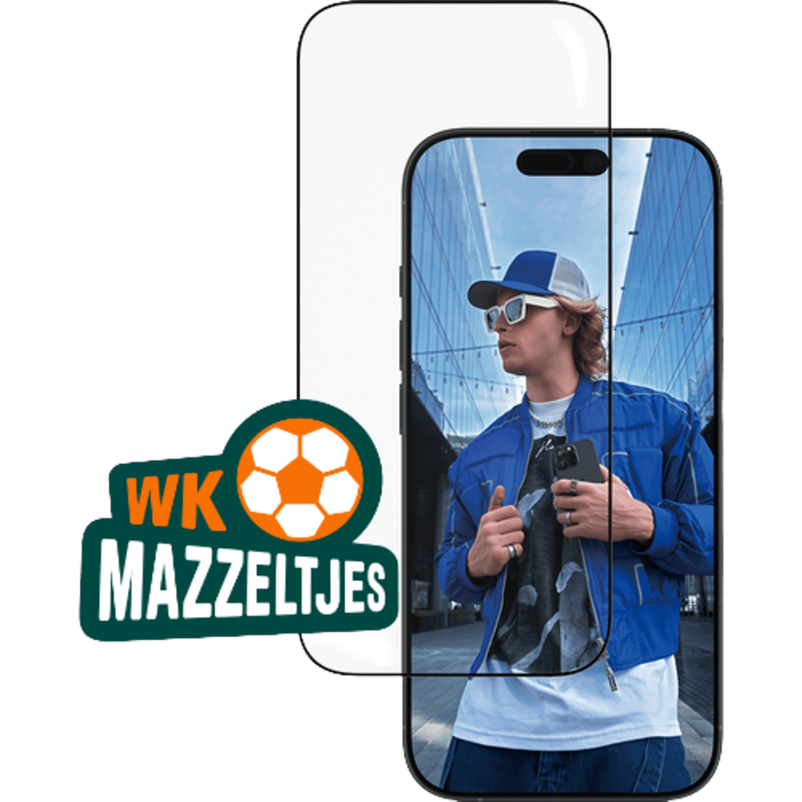 PanzerGlass iPhone 17 Ultra-Wide Fit Screenprotector Transparant - Achterkant