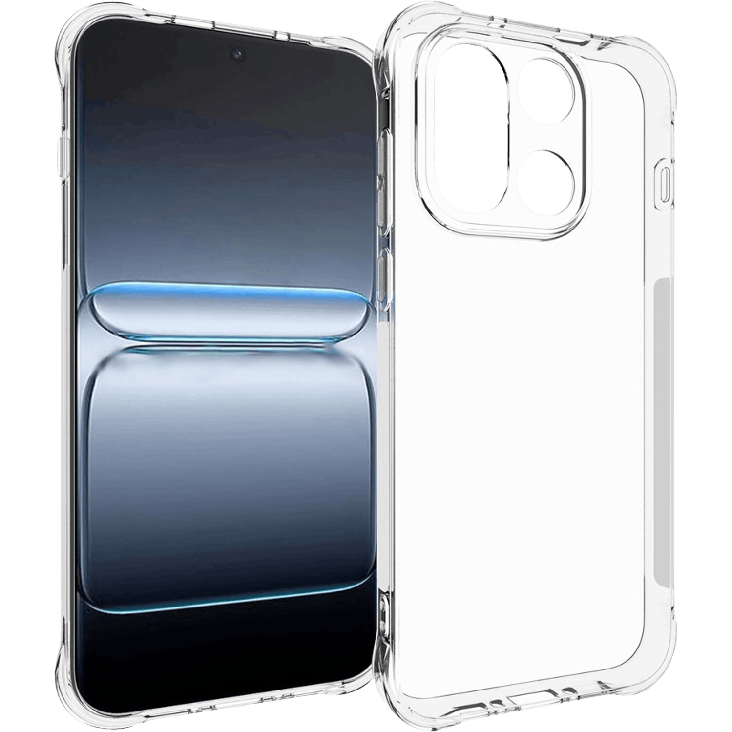 CaseBody OnePlus 15 Shockproof Hoesje Transparant