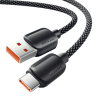 Essager 100W(!) Smartphone en Laptop Data + Oplaadkabel USB-A naar USB-C Zwart 3m