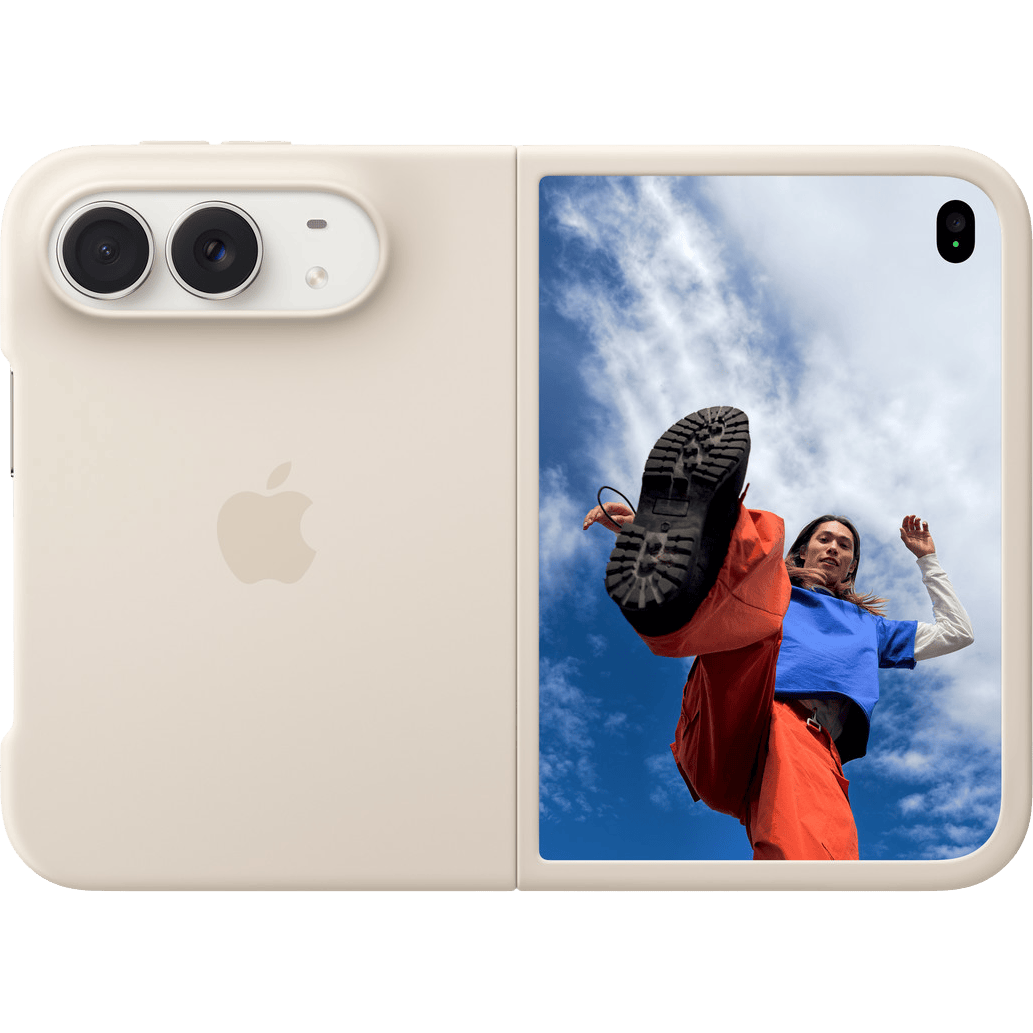 Apple iPhone Duo Hoesje Zand