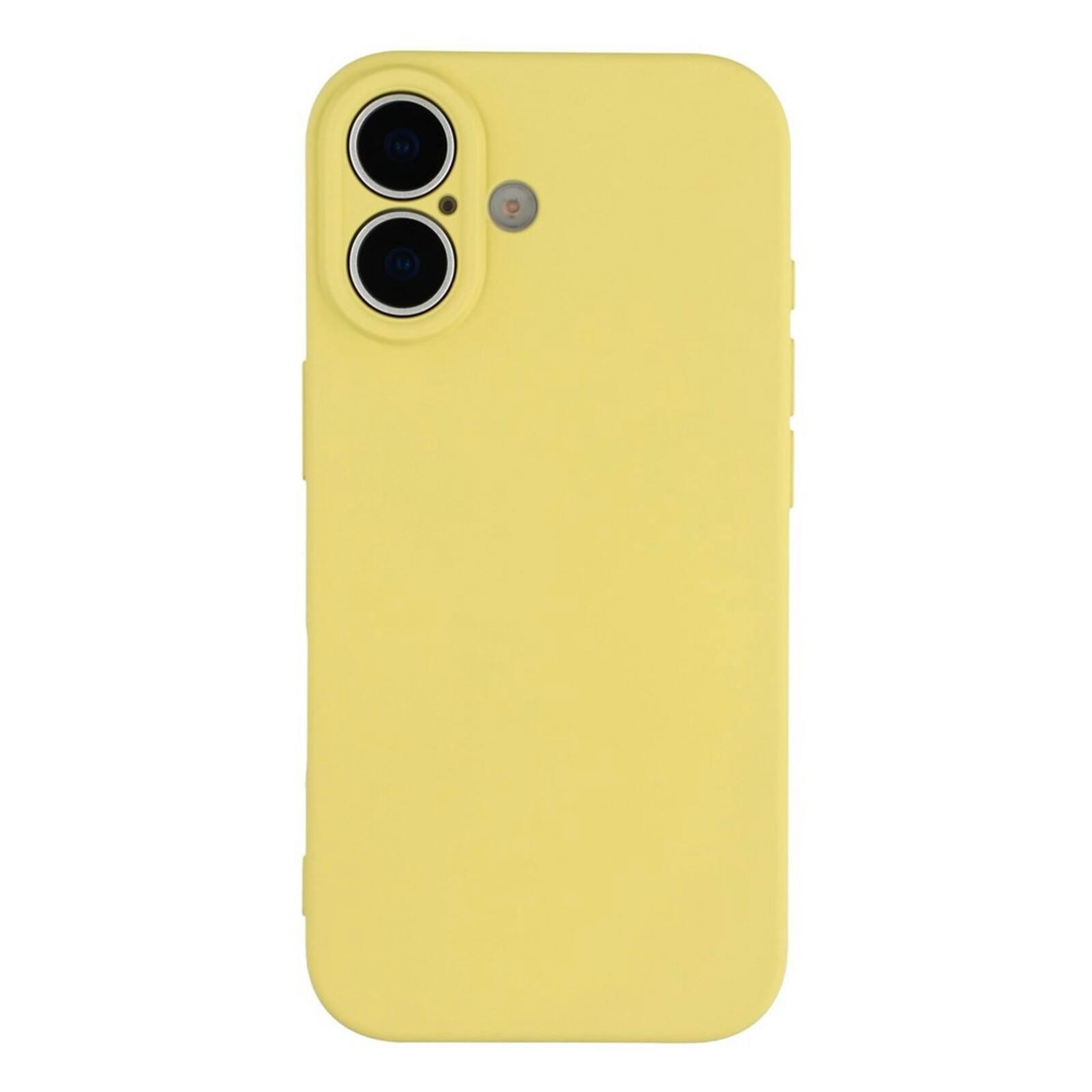 Mocaa Apple iPhone 17 Lens Protection Hoesje Geel