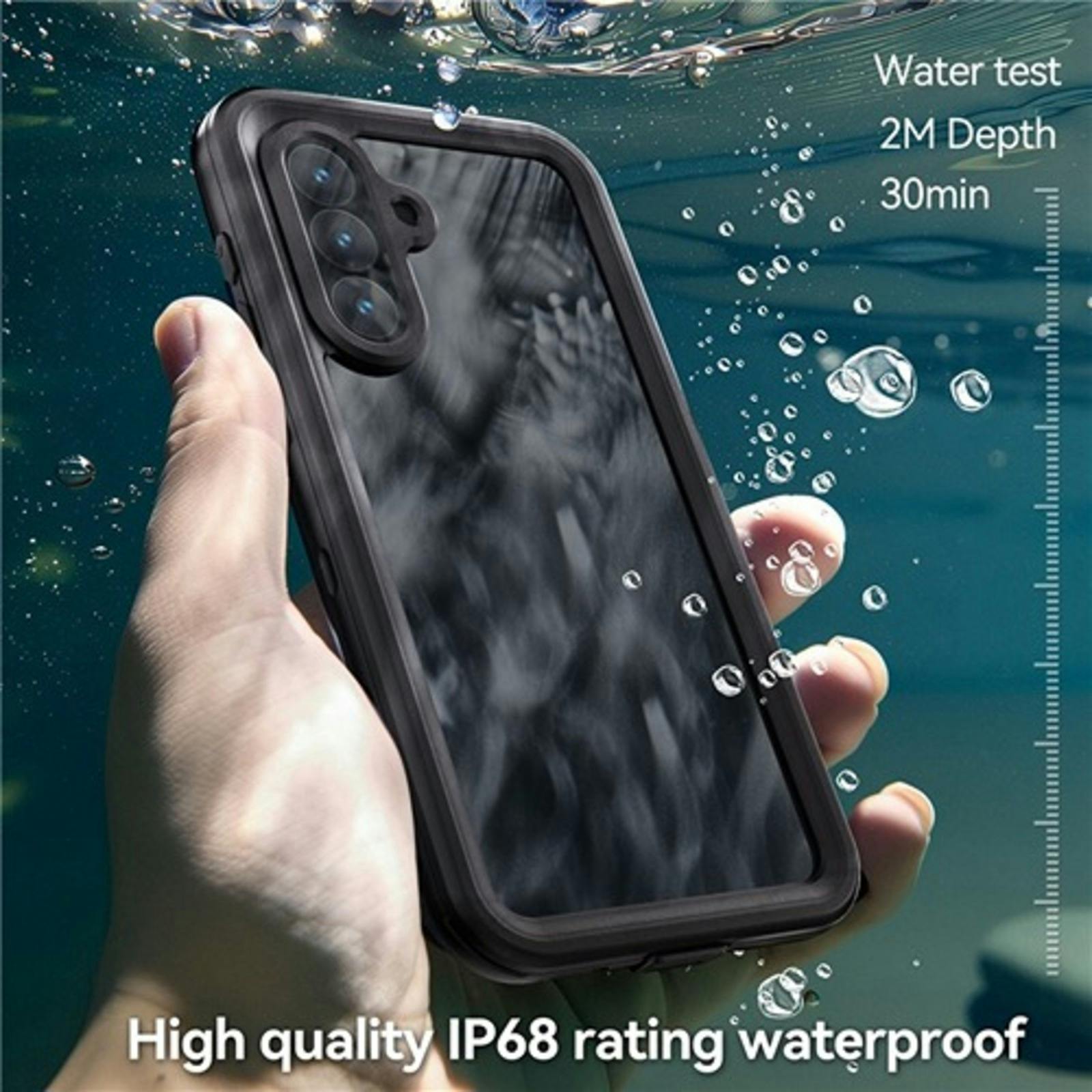 REDPEPPER Samsung Galaxy A56 Dot Pro Waterproof Hoesje Zwart