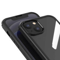 TwoTone iPhone 13 Slick 360 Case Zwart