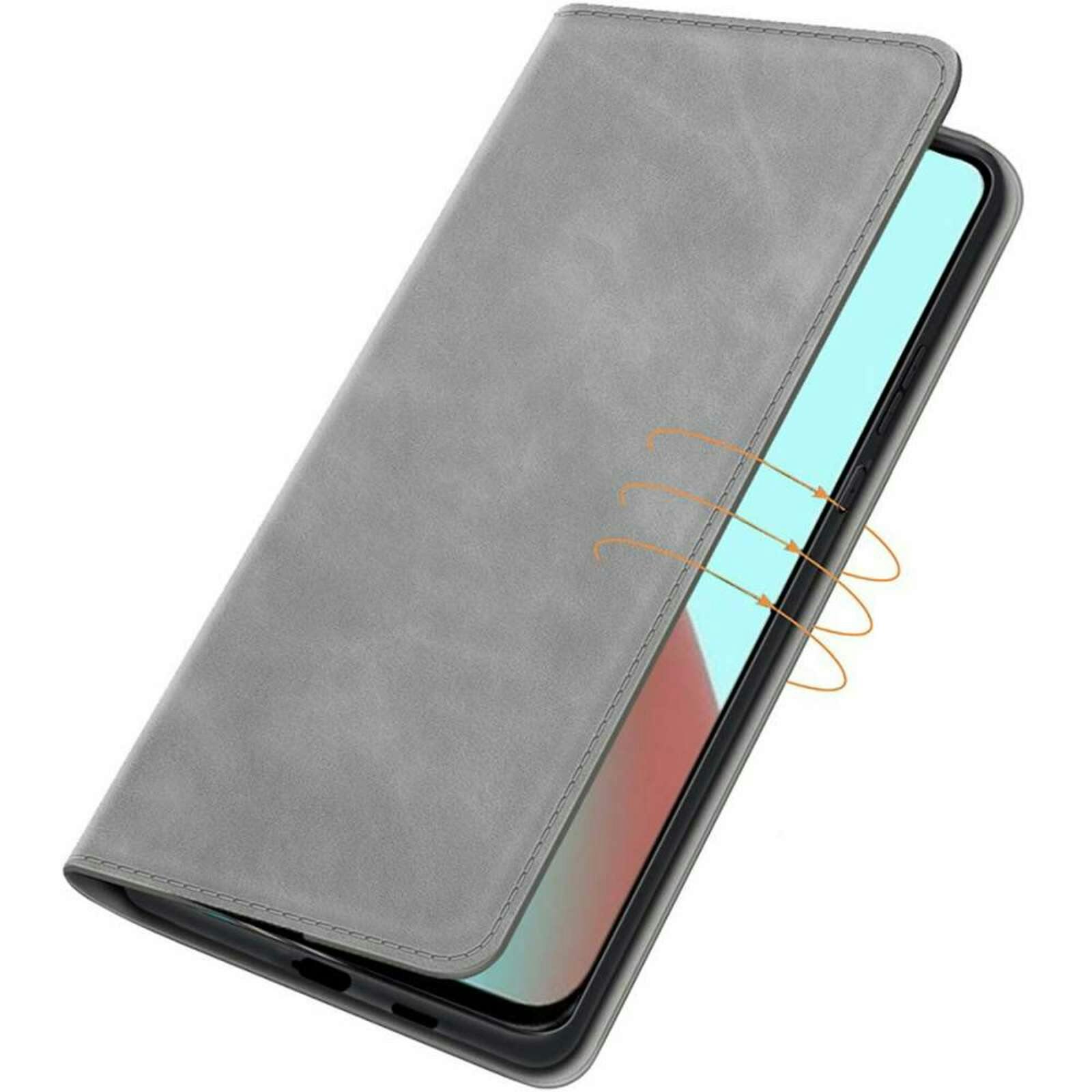 Just in Case Xiaomi (Mi) 11 Lite 5G (NE) Portemonnee Hoesje Grijs