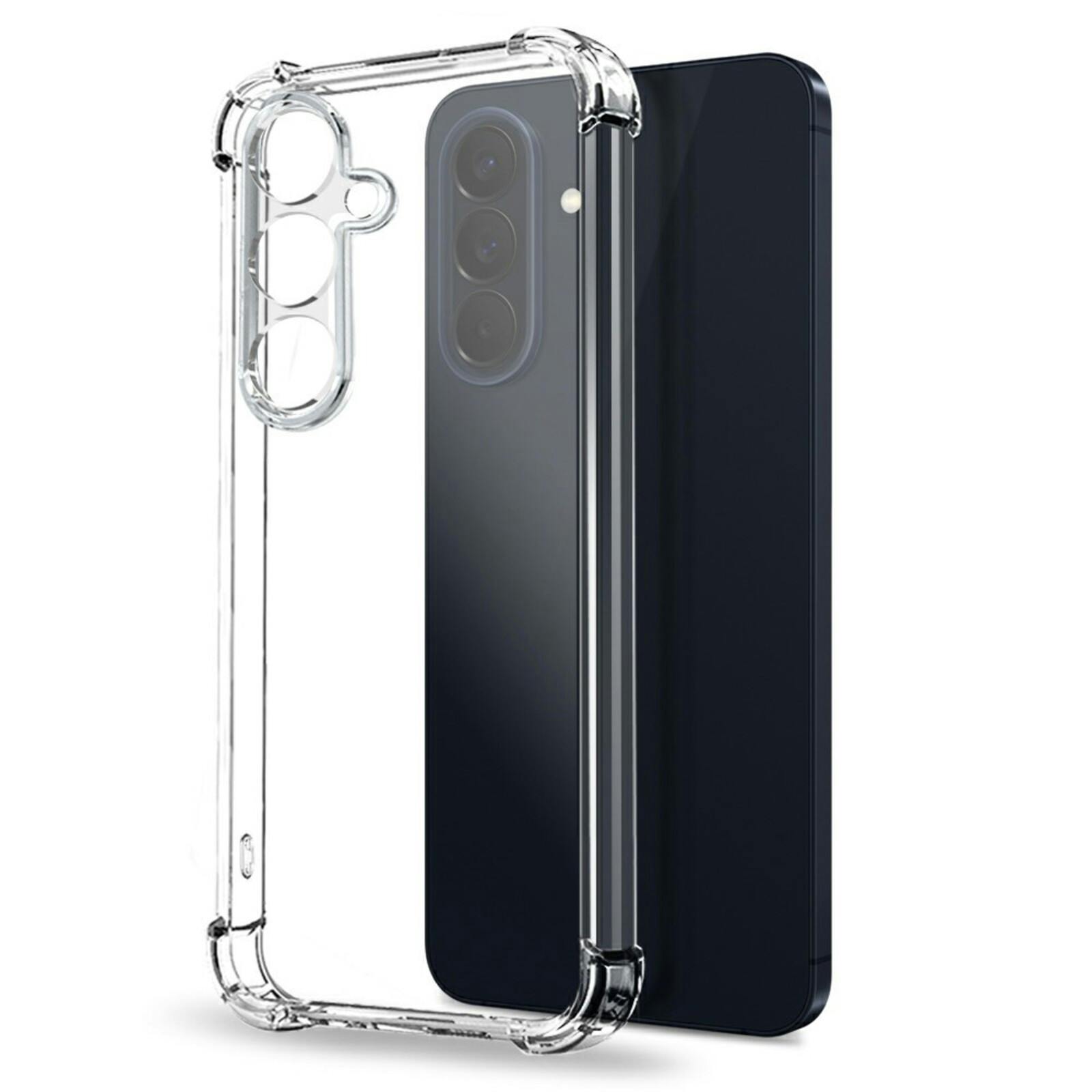 Northjo Samsung Galaxy A57 Shockproof Hoesje en Screenprotector Transparant
