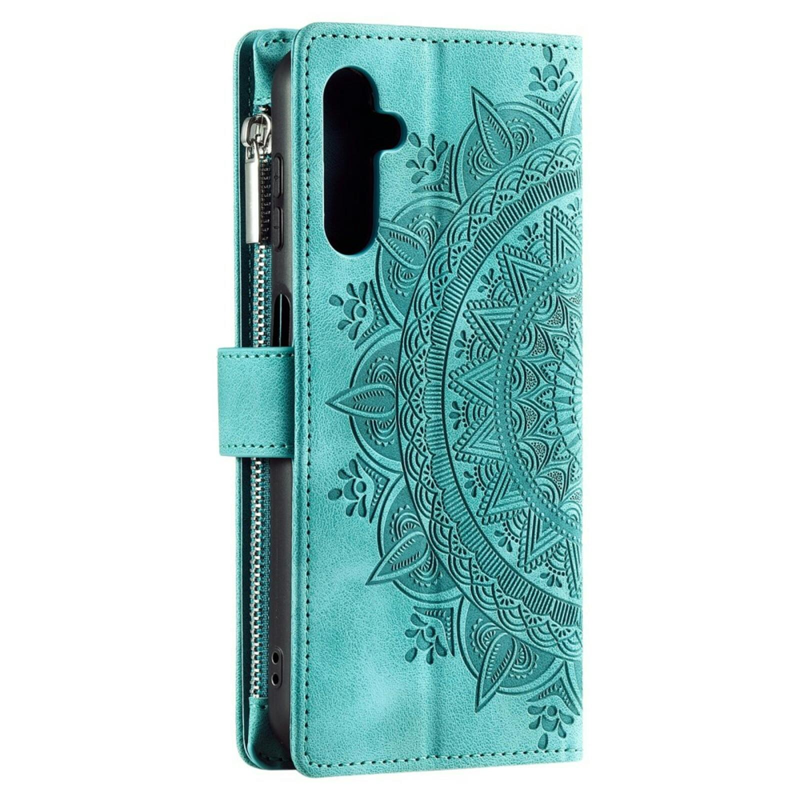 Comfycase Samsung Galaxy A16 Mandala Wallet Groen