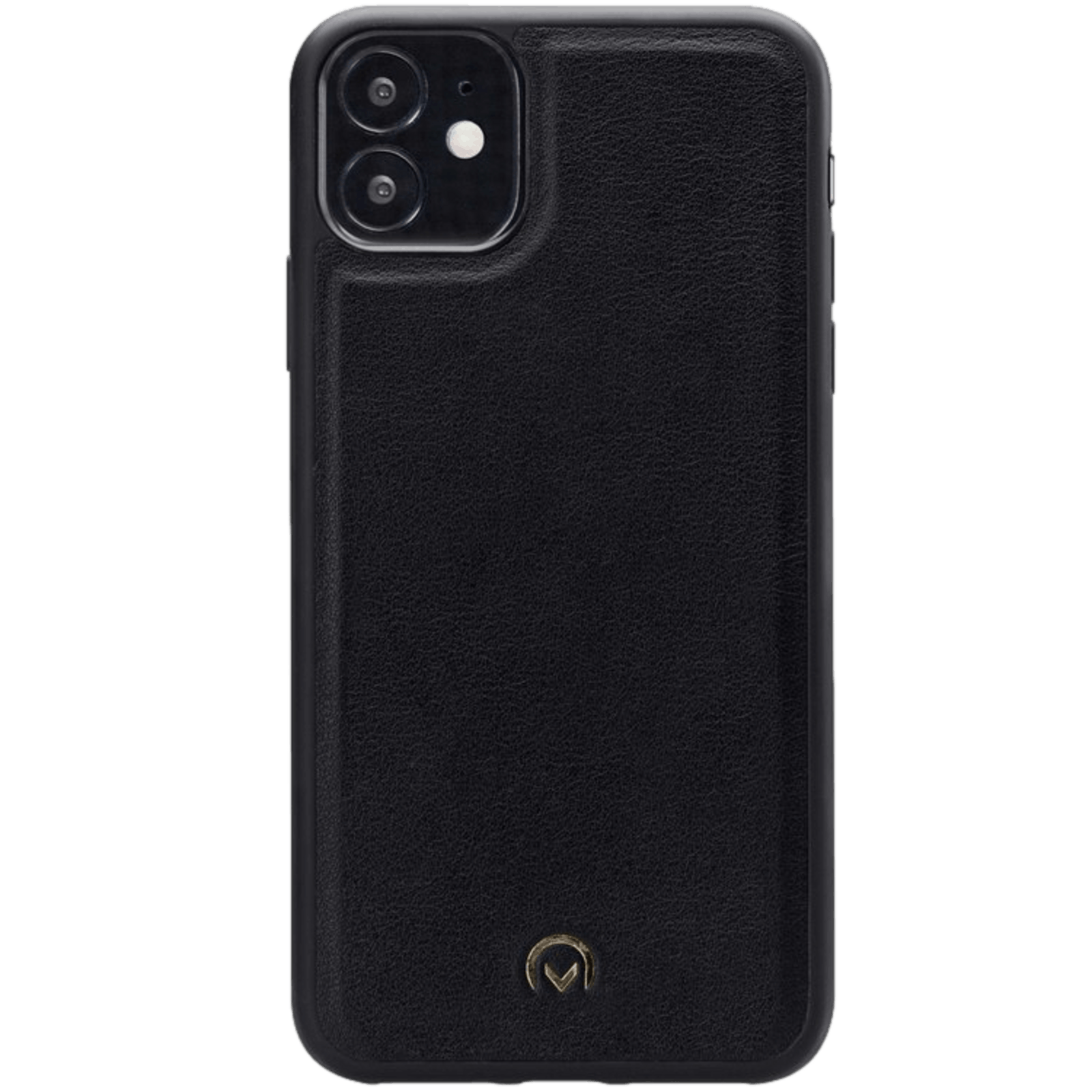 Mobilize iPhone 12 (Pro) Velvet Clutch Zwart