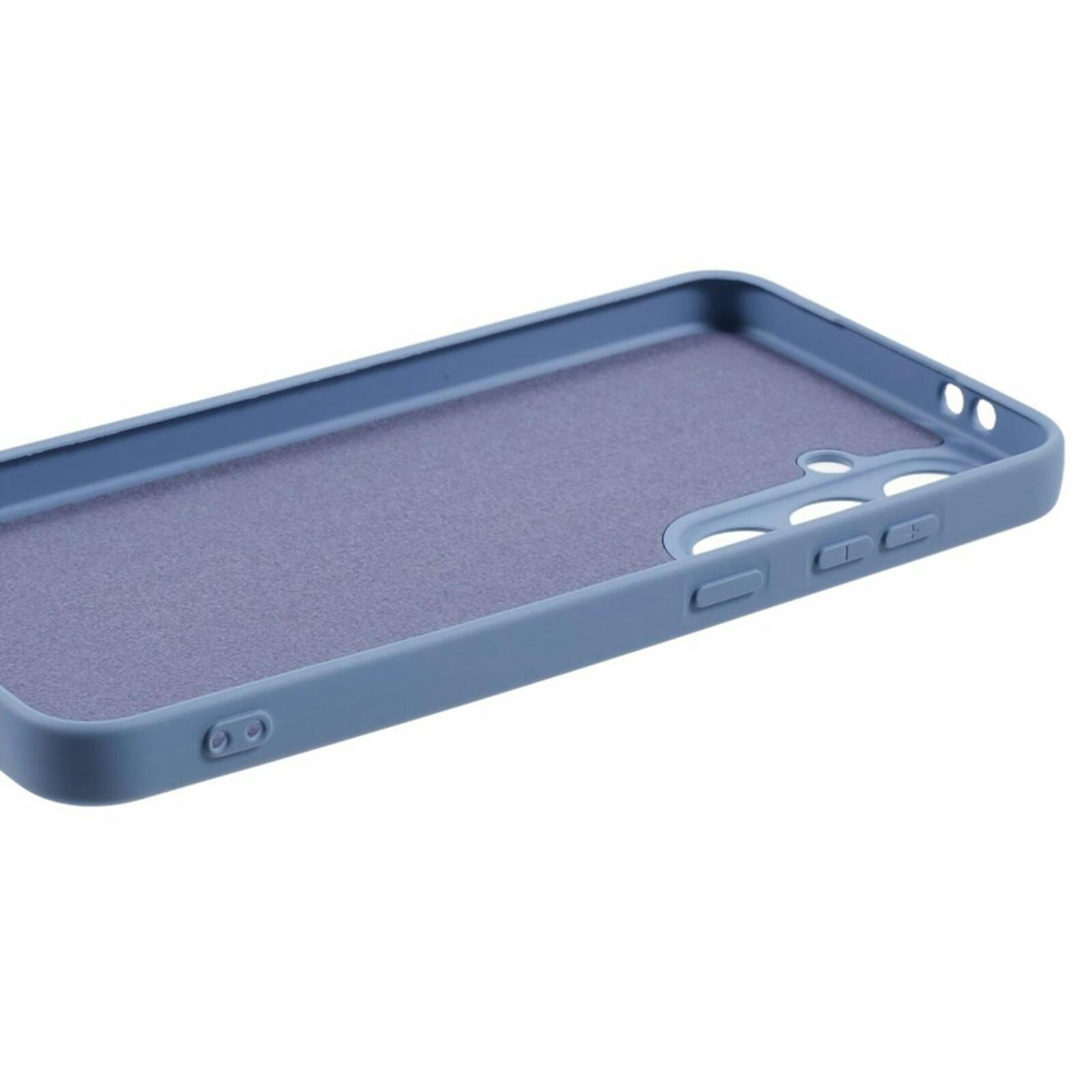 Mocaa Samsung Galaxy A37 Siliconen Hoesje Grijs