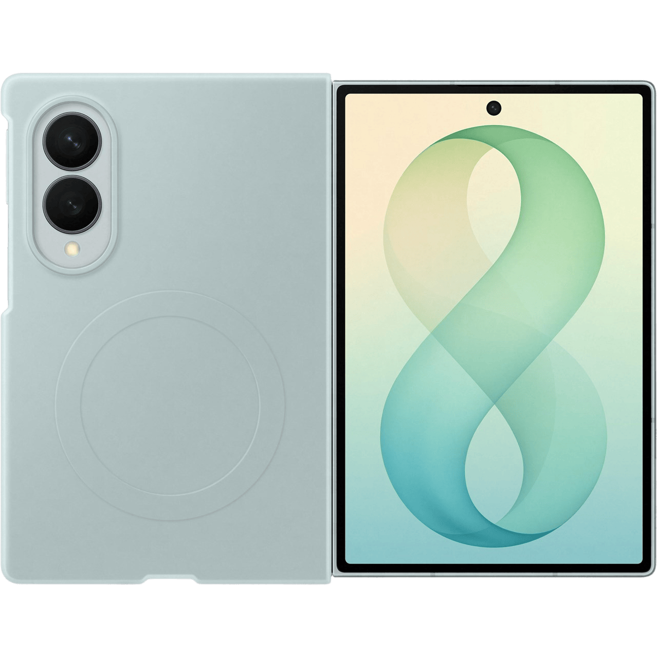 Samsung Galaxy Z Fold8 Silicone Magnet Case Groen