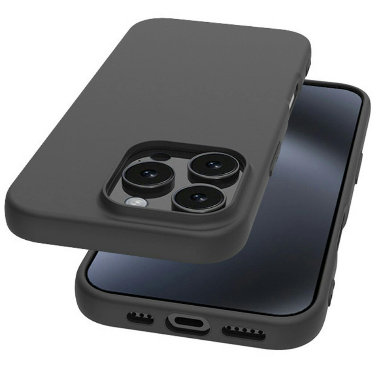 CaseBody Apple iPhone 16 Pro Slim-Fit Backcover Zwart