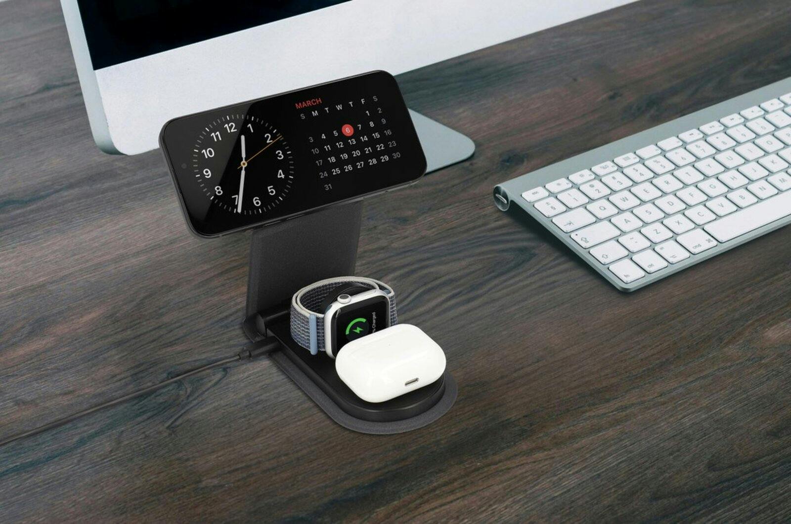 Musthavz MagTrio 3-in-1 MagSafe Draadloze Oplader