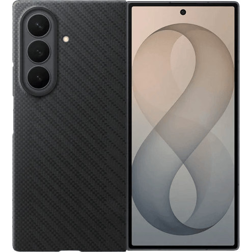 Samsung Galaxy Z Fold8 Ultra Carbon Magnet Case Zwart