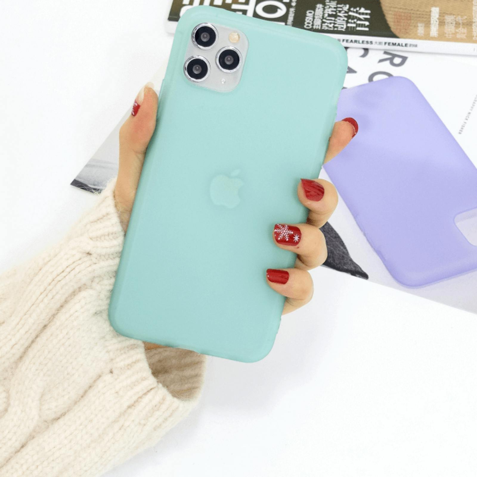 Comfycase iPhone 11 Pro Max See True Hoesje Groen