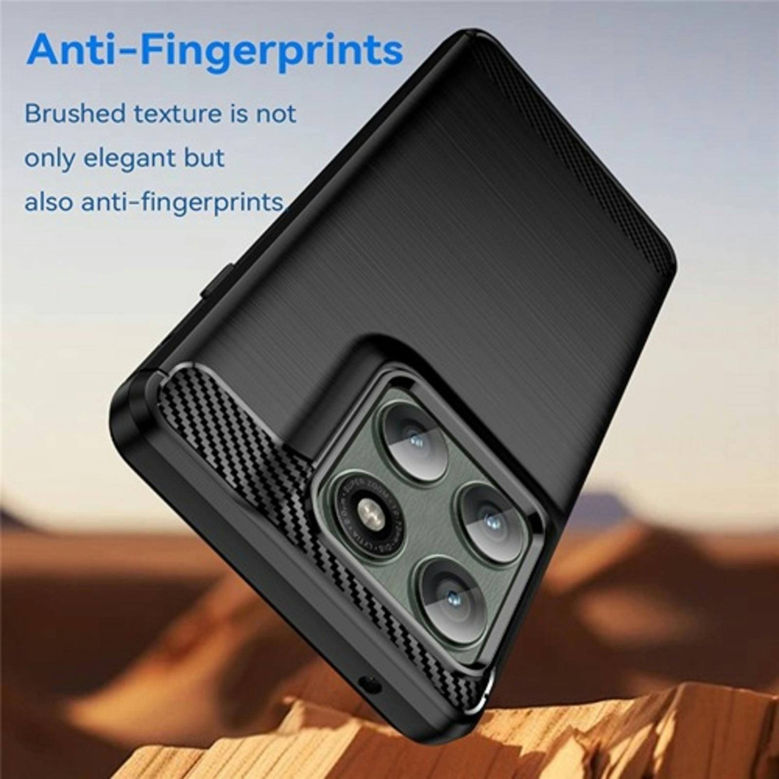 Mocaa Motorola Edge 60 Pro Hoesje Zwart