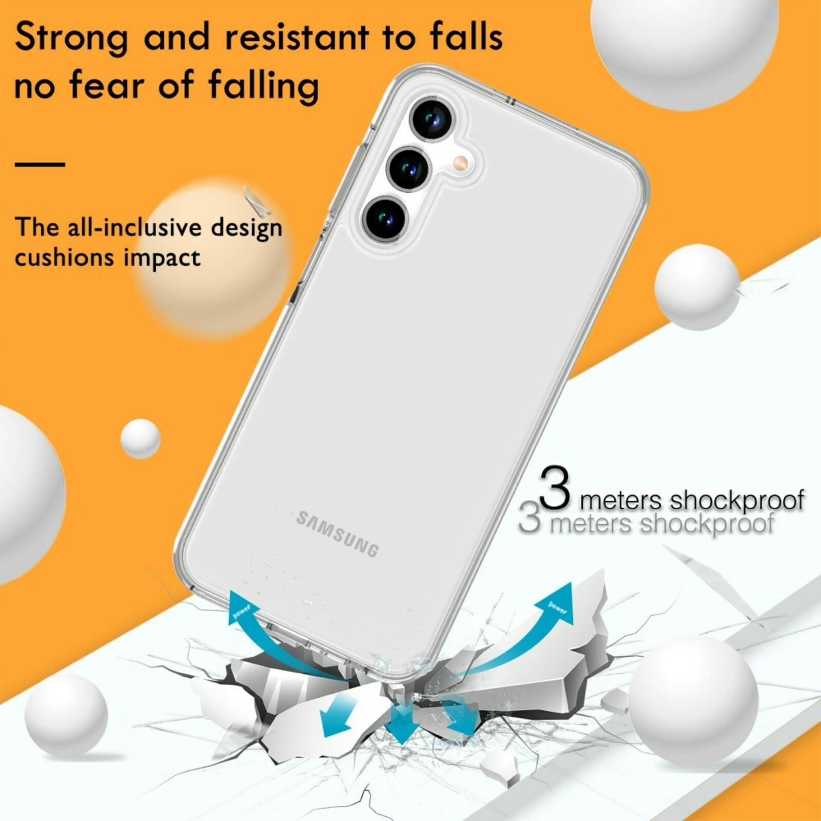 Mocaa Samsung Galaxy A35 Slim Armor Transparant