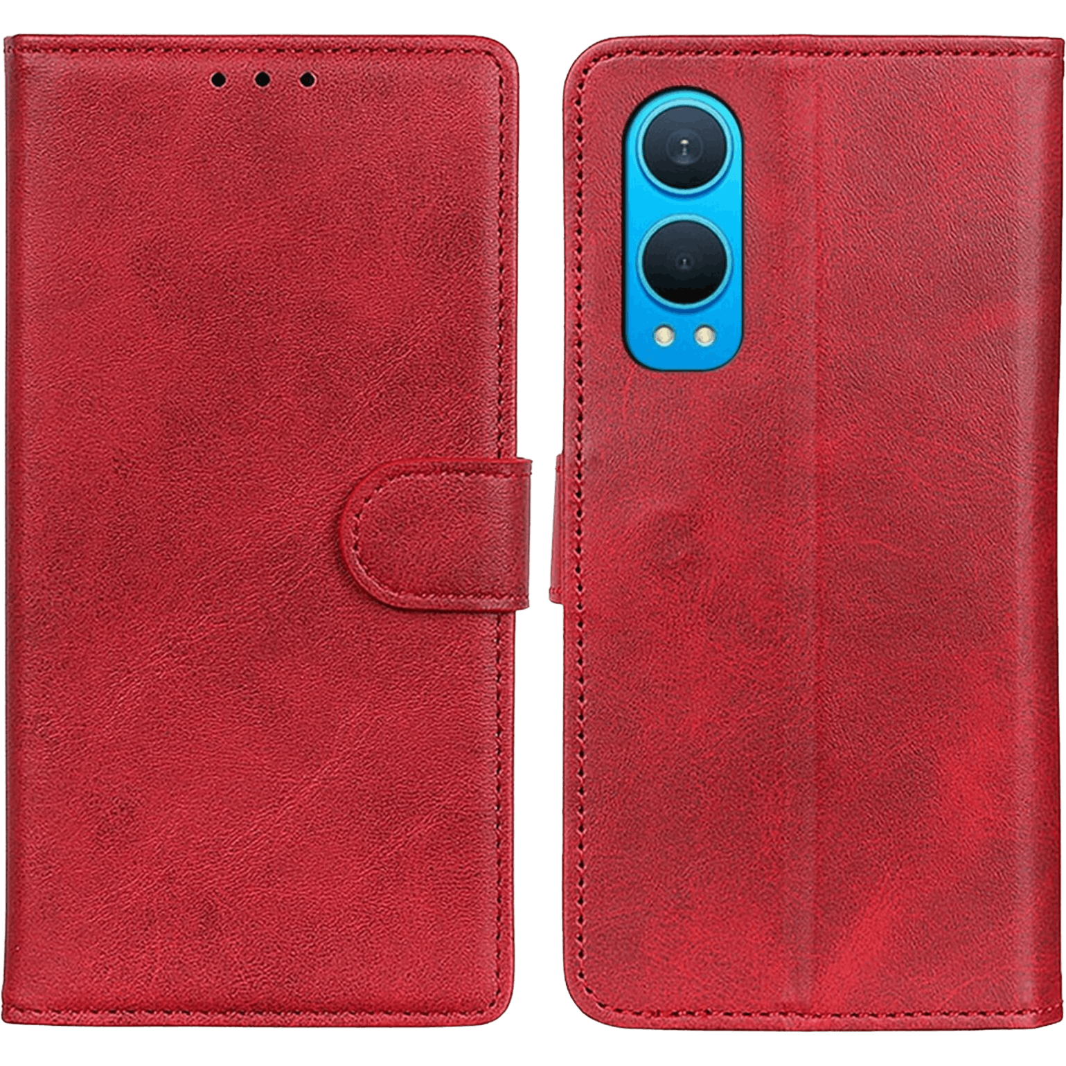 CaseBody OnePlus CE4 Lite Bookcase Hoesje Rood