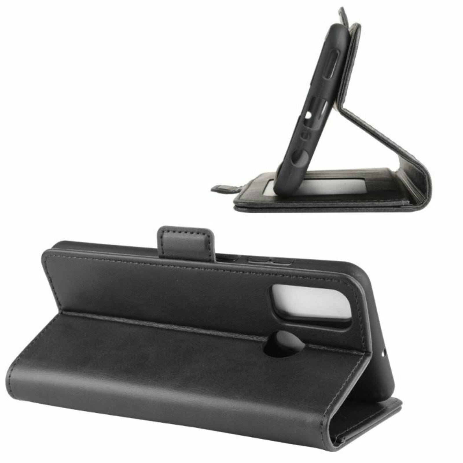 Comfycase Huawei P Smart 2020 Bookcase Hoesje Zwart