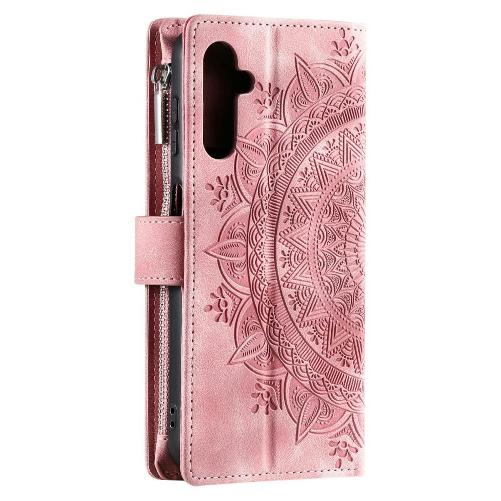 Comfycase Samsung Galaxy A16 Mandala Wallet Roze