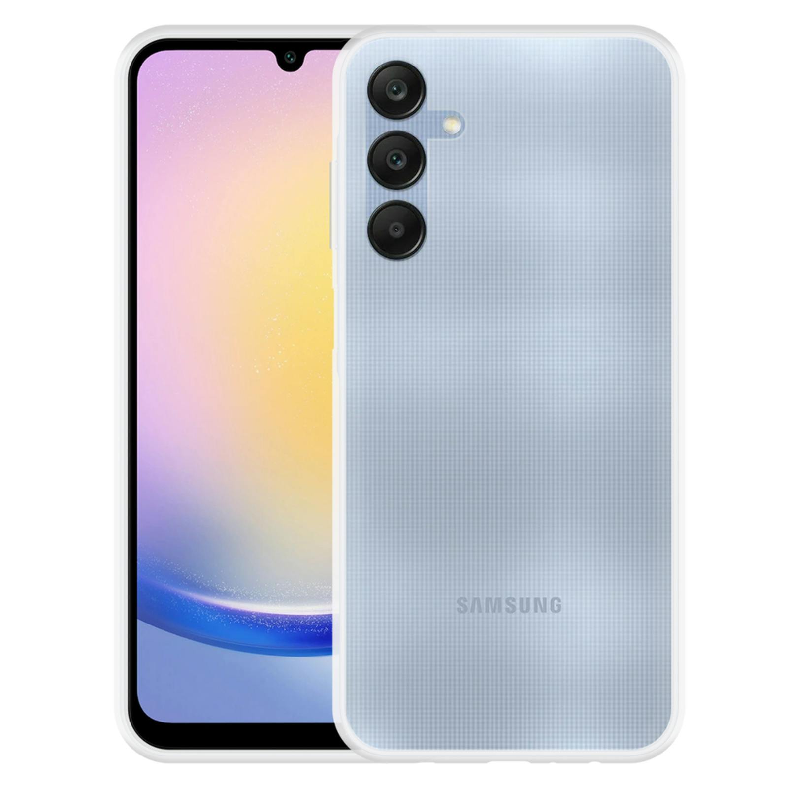 Just in Case Galaxy A25 Siliconen (TPU) Hoesje Transparant