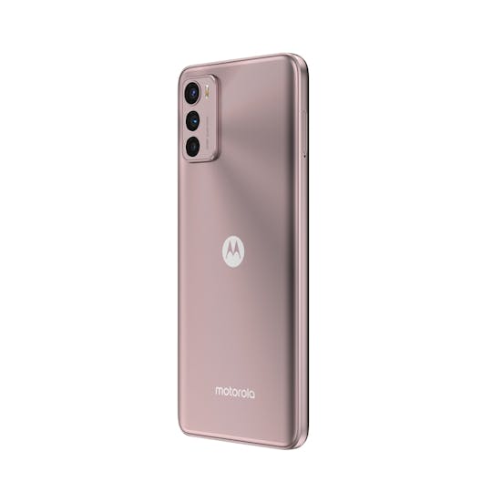 Motorola Moto G42 Metallic Rose - Aanzicht vanaf links