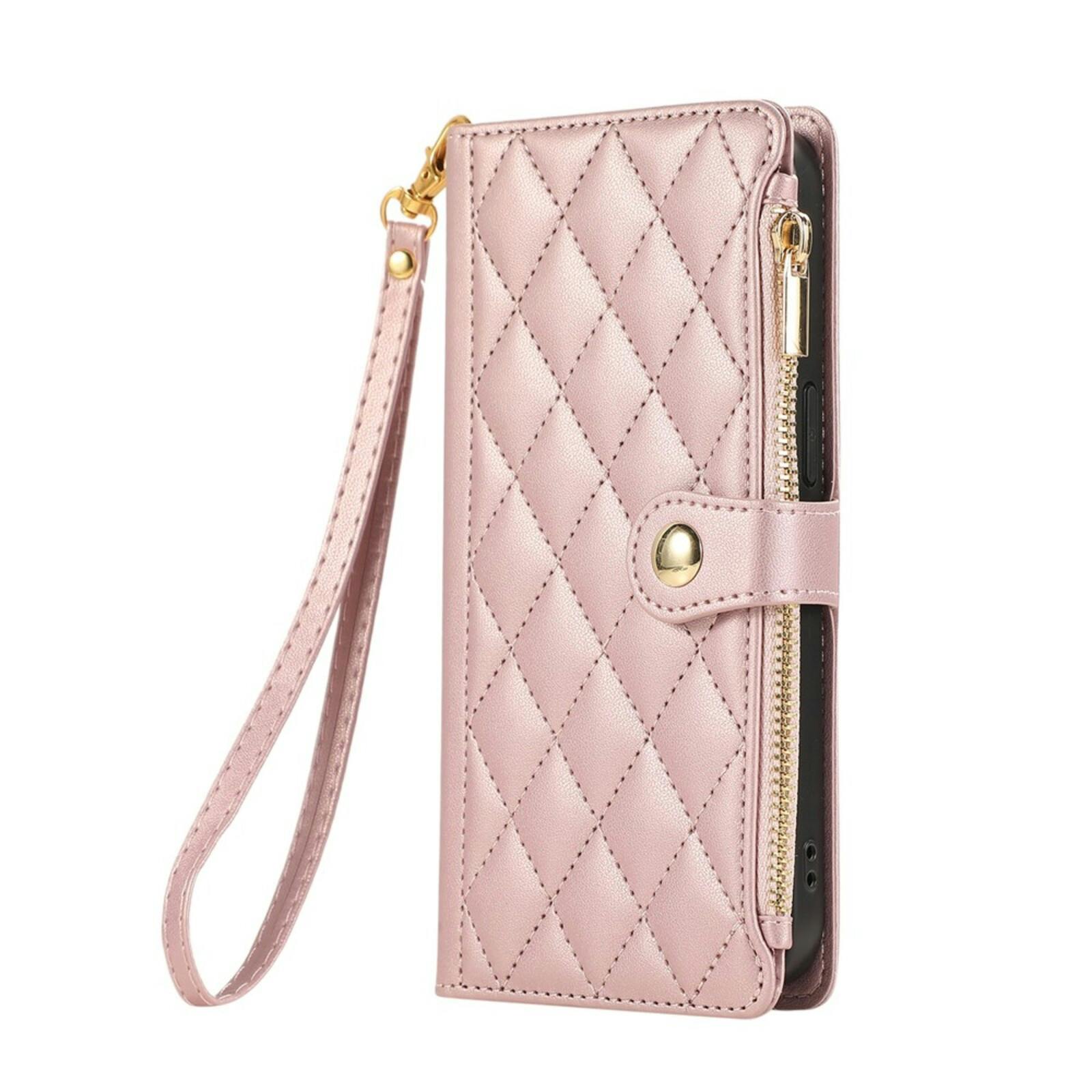 TwoTone Samsung Galaxy A57 Wallet Hoesje Roze