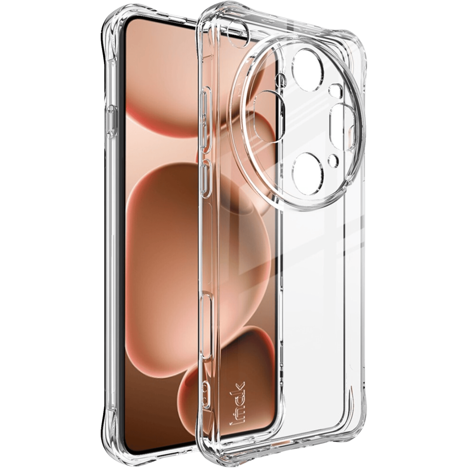 Imak OPPO Find X9 Ultra Shockproof Case Transparant