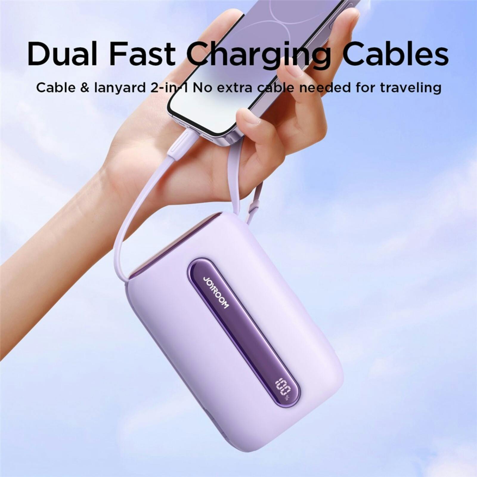 Joyroom Elegance Line Powerbank 20.000mAh Roze