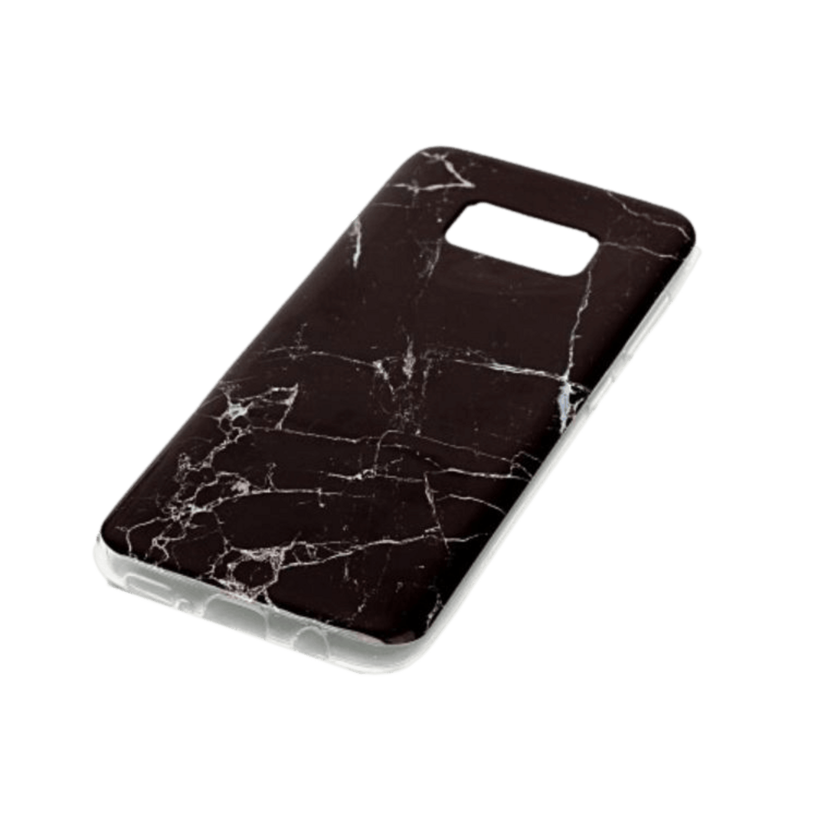 Mocaa Samsung Galaxy S8 Telefoonhoesje Marmer Zwart