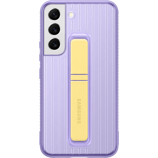 Samsung Galaxy S22 Protective Standing Hoesje Lavender - Voorkant