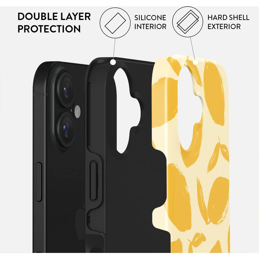 Burga iPhone 16 Pro Max Hoesje Lemon