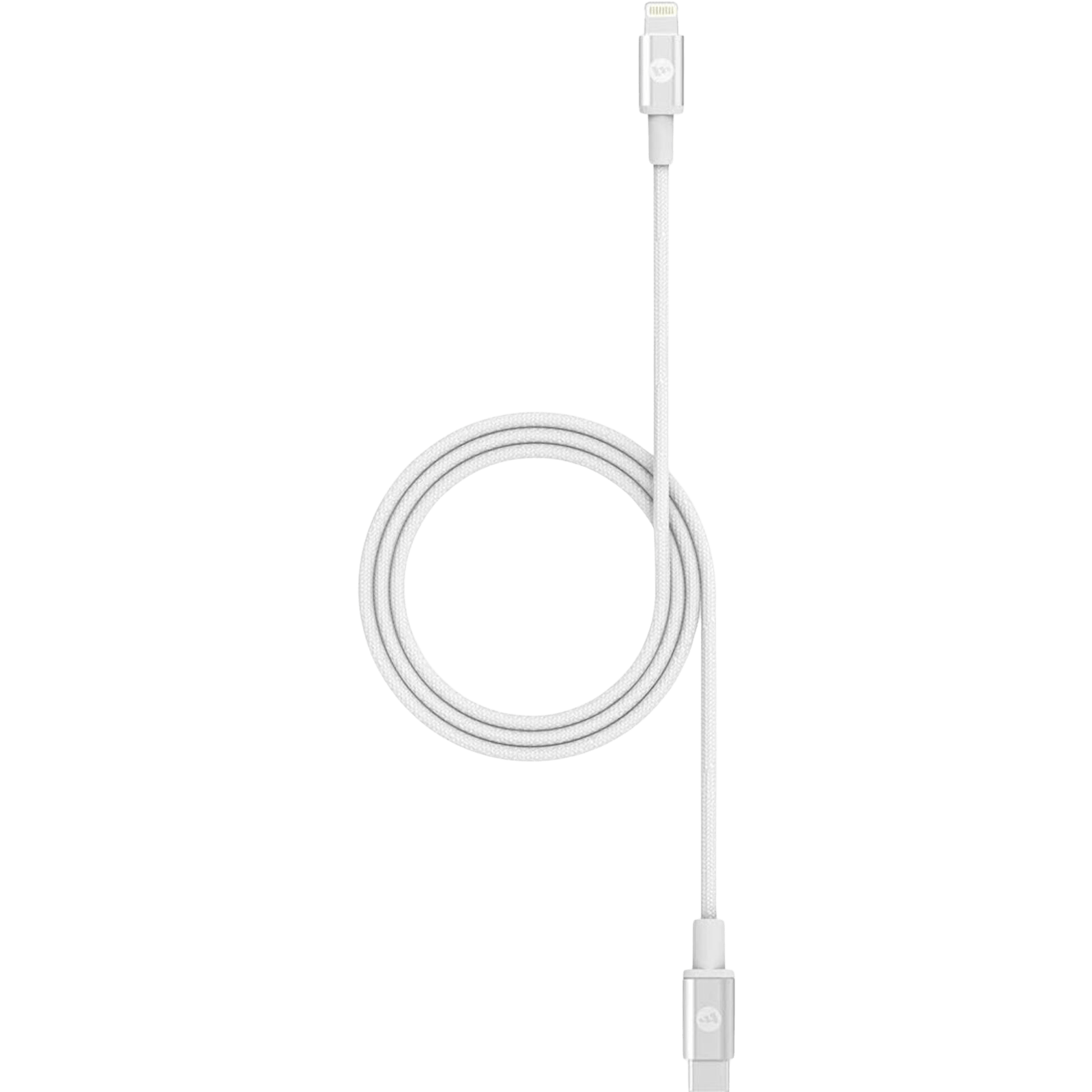 Mophie Gewoven USB-C naar Lightning Kabel Wit