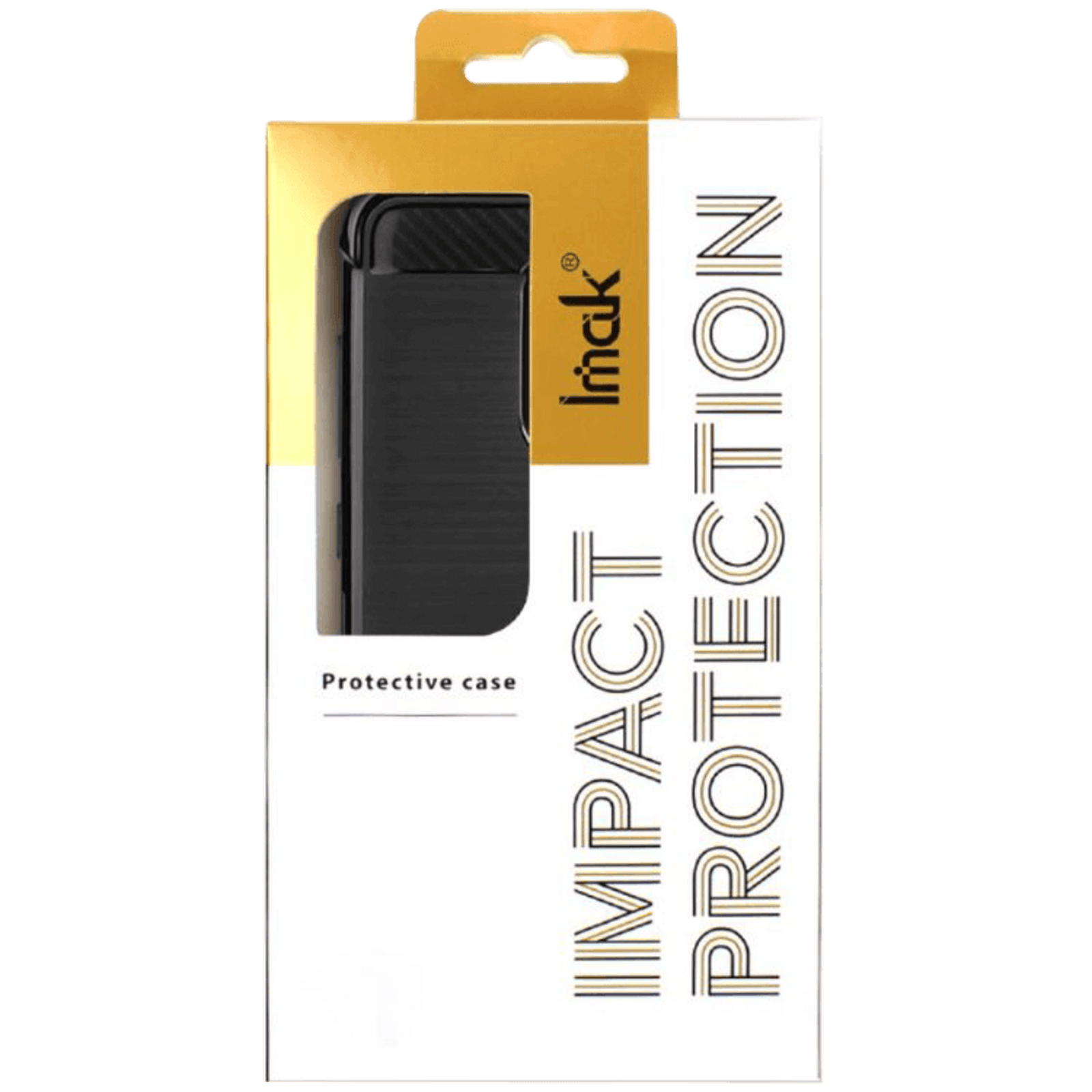 Imak Huawei P30 Vega carbon air bag drop proof hoesje Zwart