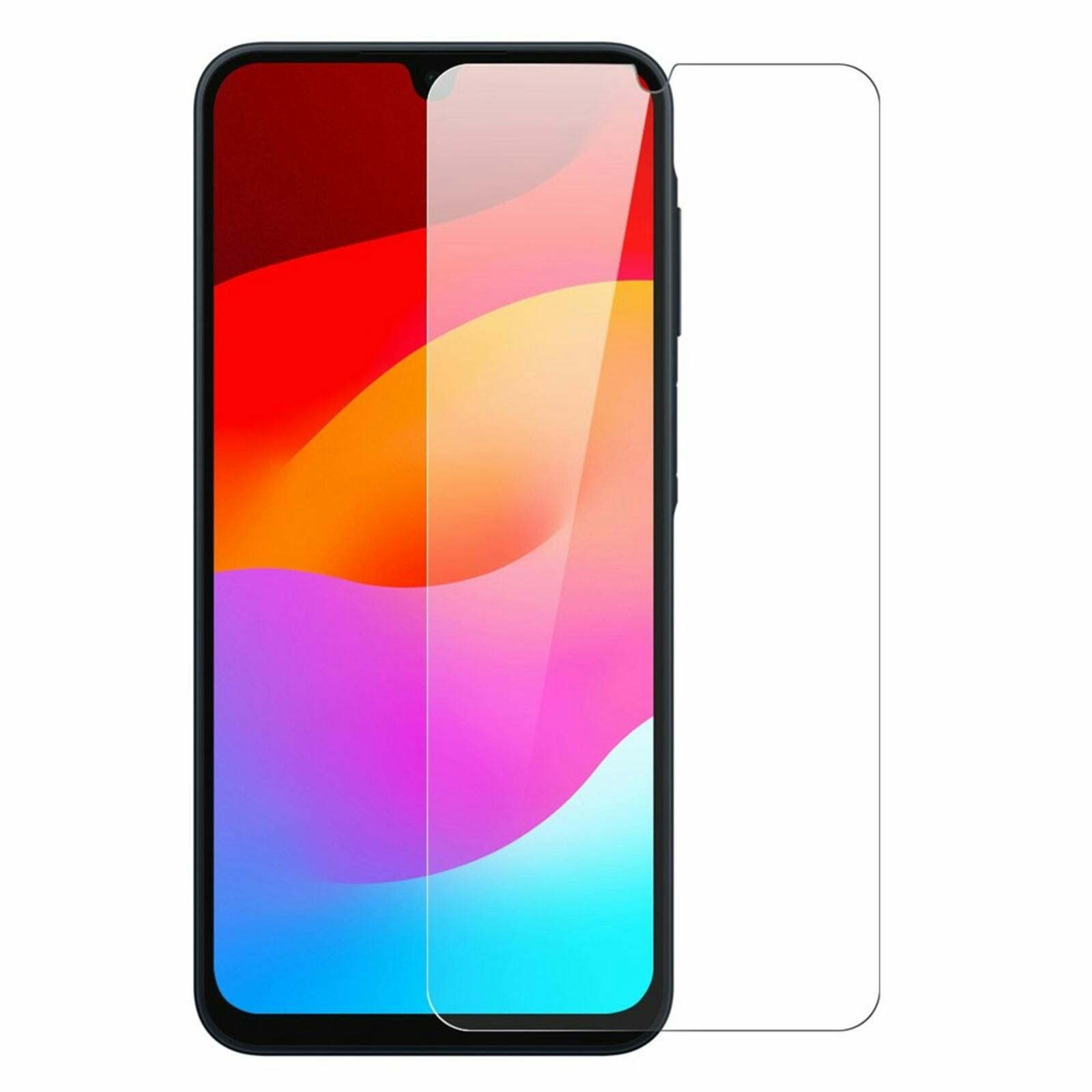 Northjo Samsung A17 (5G) 2x Gehard Glas Screenprotector Transparant