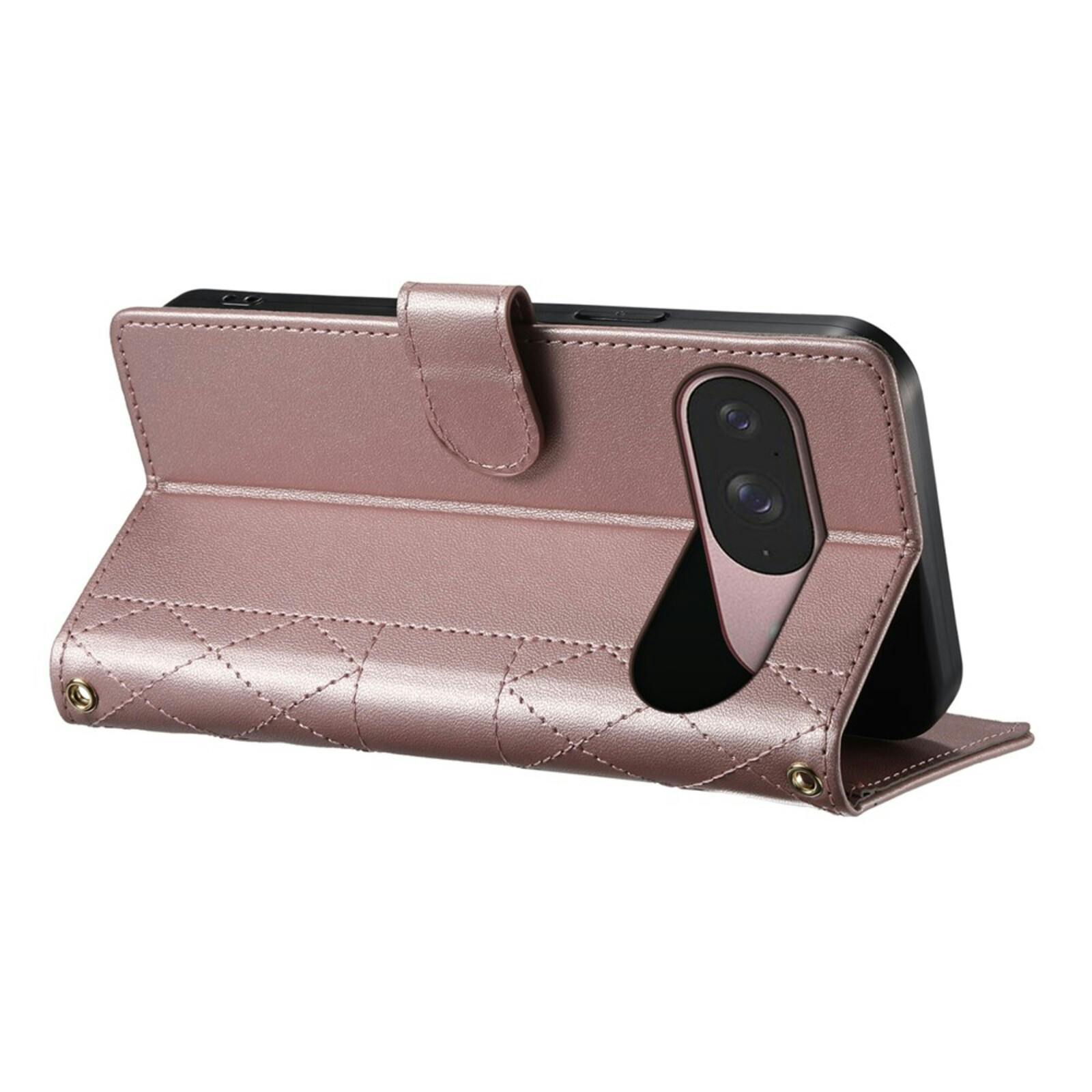 TwoTone Google Pixel 11 (Pro) Wallet Hoesje Roségoud