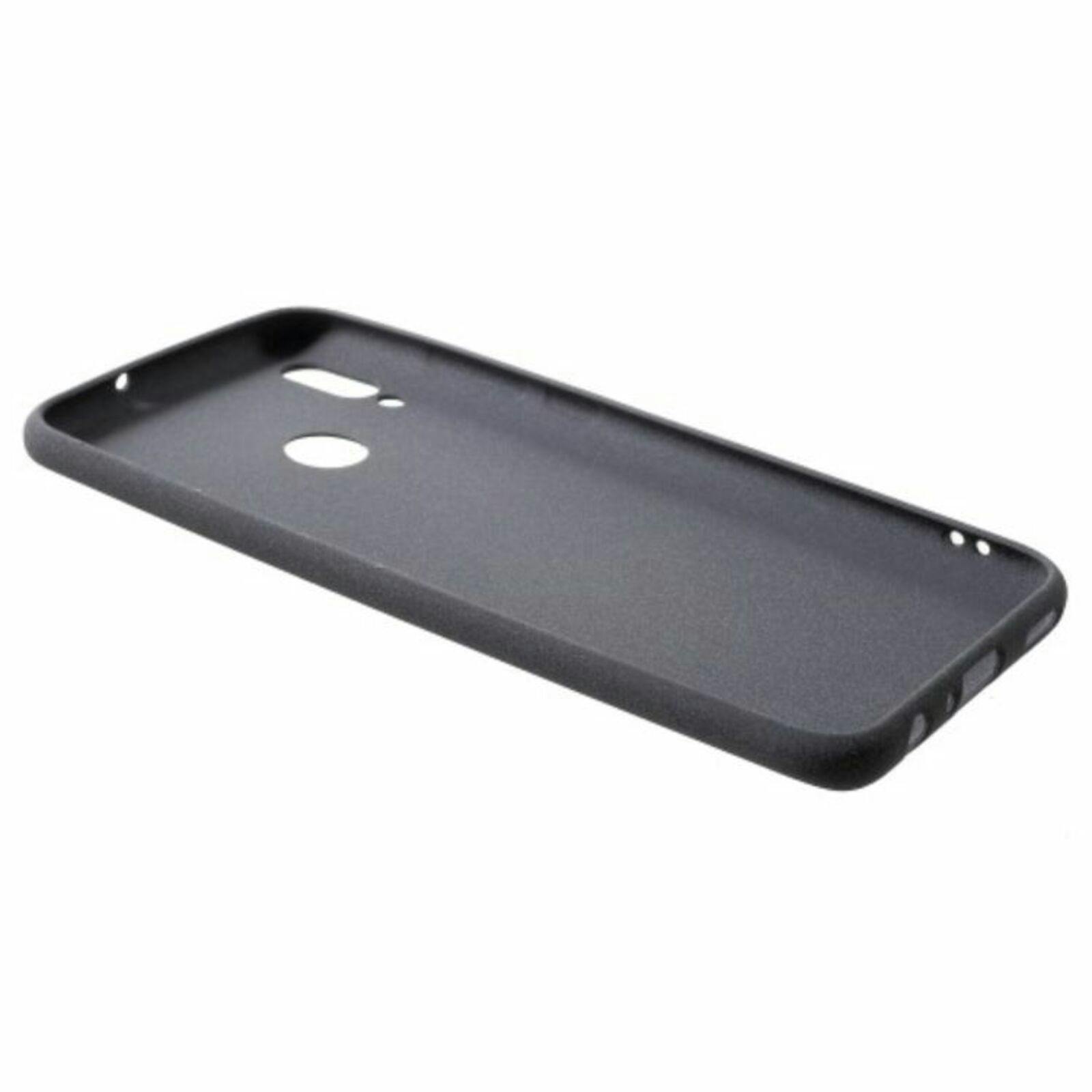 Mocaa Huawei P Smart 2019 Mat Grip Hoesje Grijs