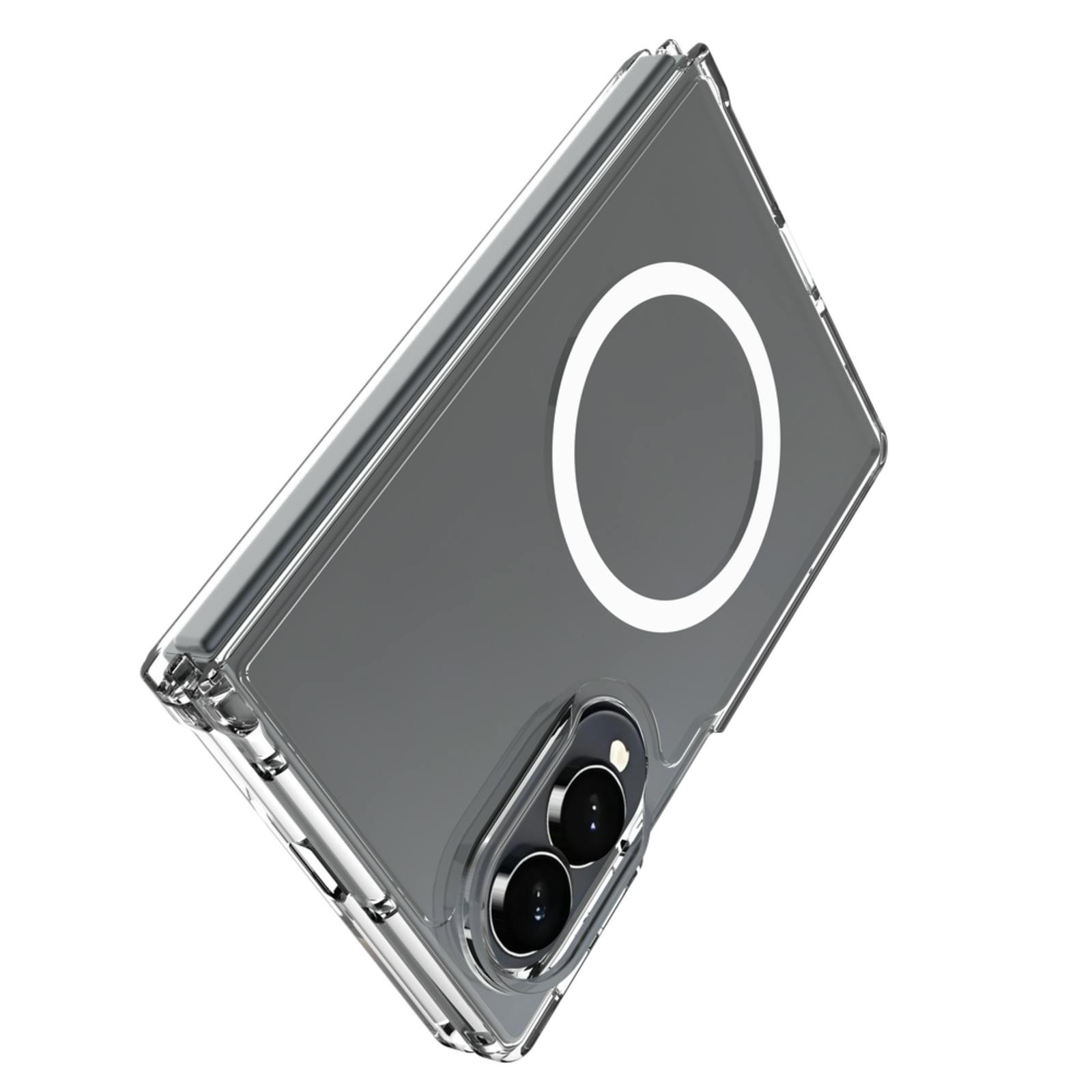 Just in Case Samsung Galaxy Z Fold8 Magnetisch Armor Hoesje Transparant