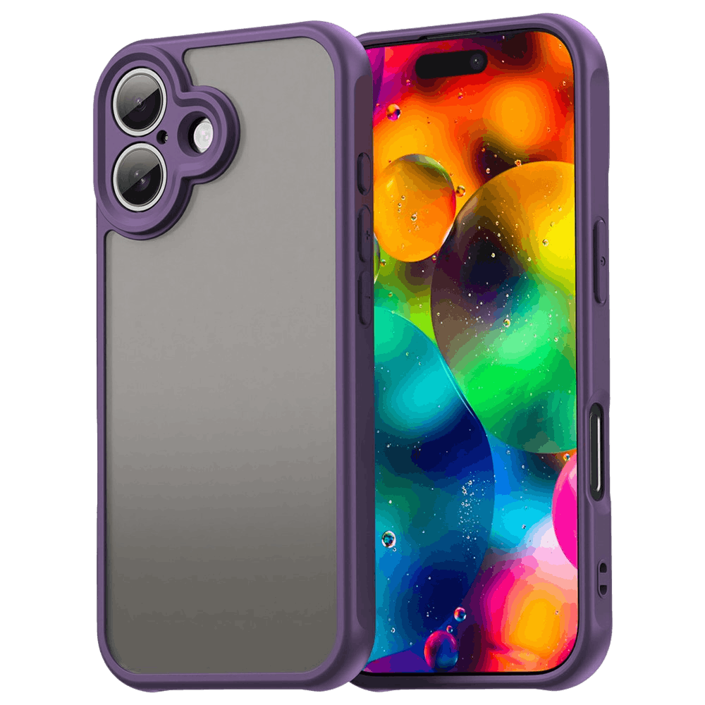 Mocaa Apple iPhone 17 Slim Anti-Shock Hoesje Paars