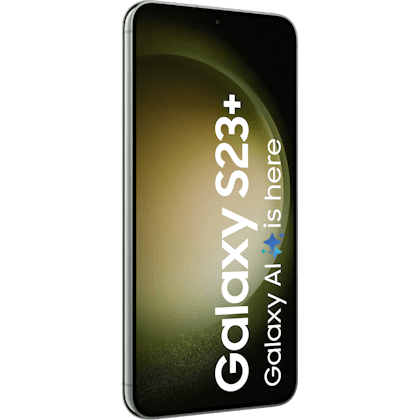 Samsung Galaxy S23 Plus 5G Green - Aanzicht vanaf links