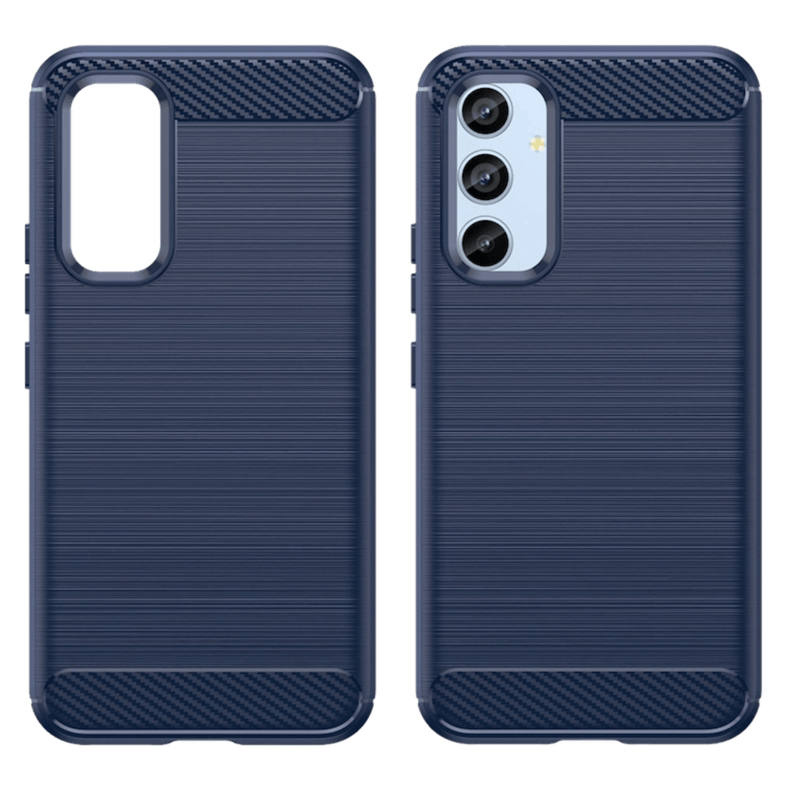 Mocaa Samsung Galaxy A34 Schokbestendig Hoesje Blauw