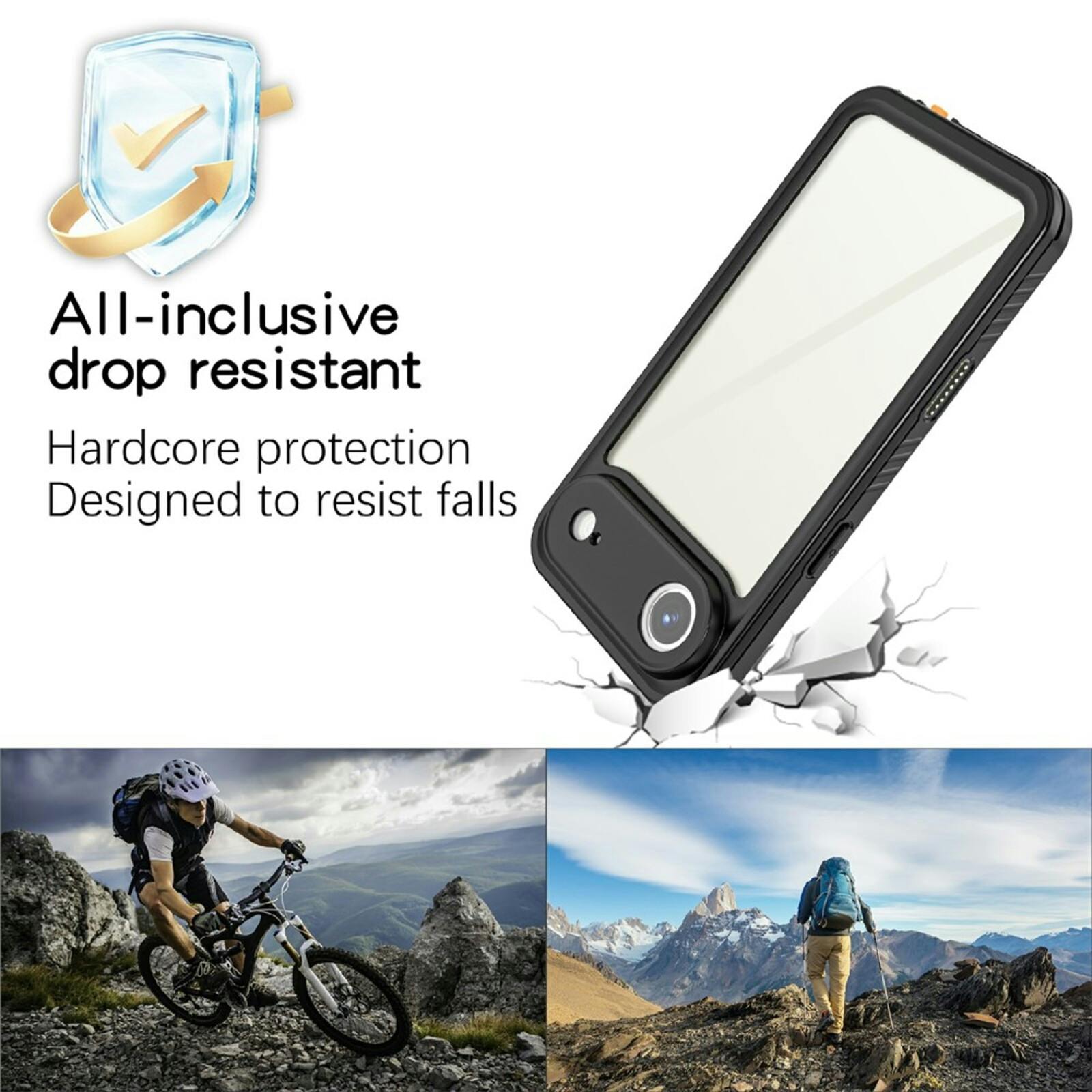 REDPEPPER Apple iPhone 17 Air FS Series Waterproof Case Zwart