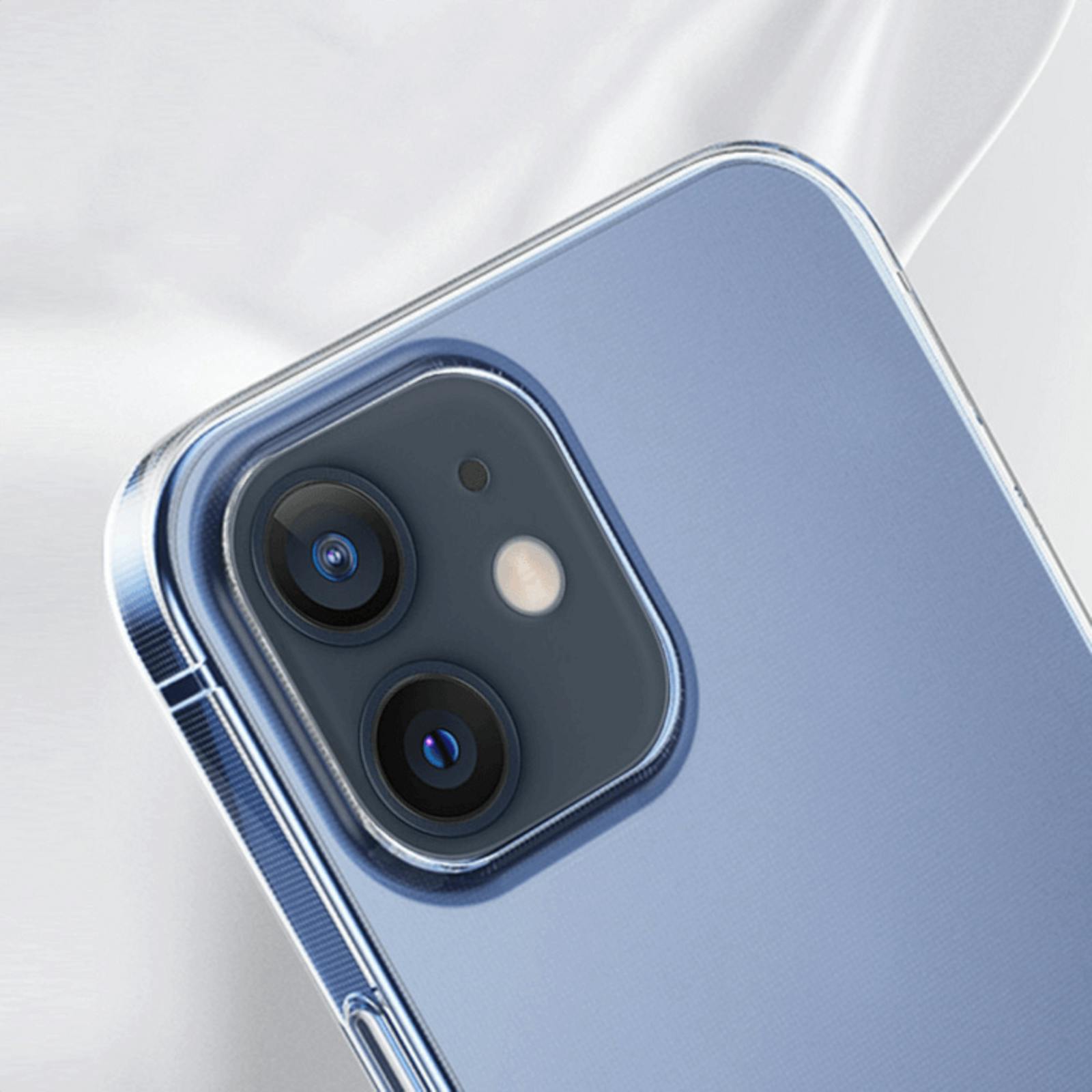 Baseus iPhone 12 Mini Simple Hoesje Transparant