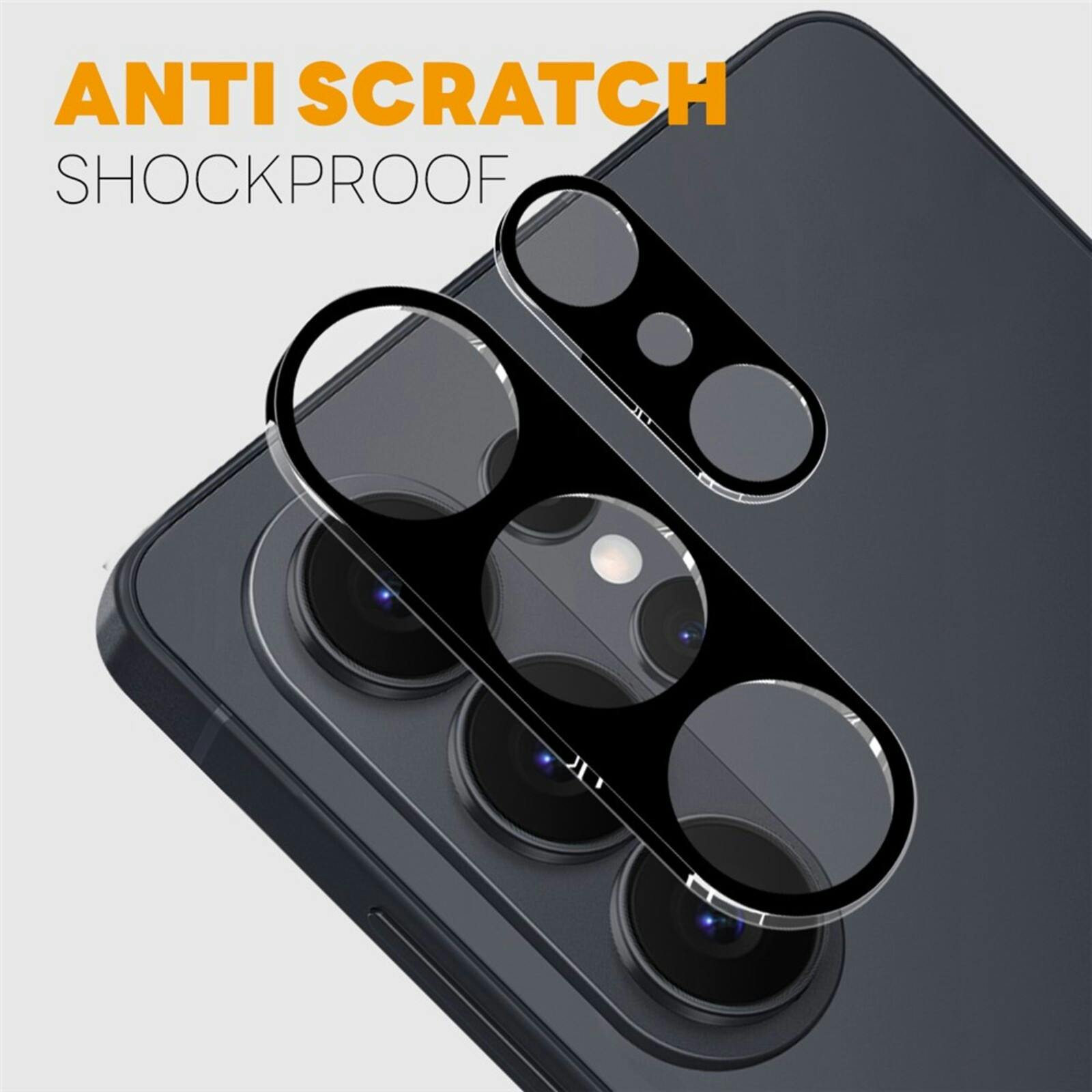 Northjo Samsung Galaxy S26 Ultra Camera Protector Zwart