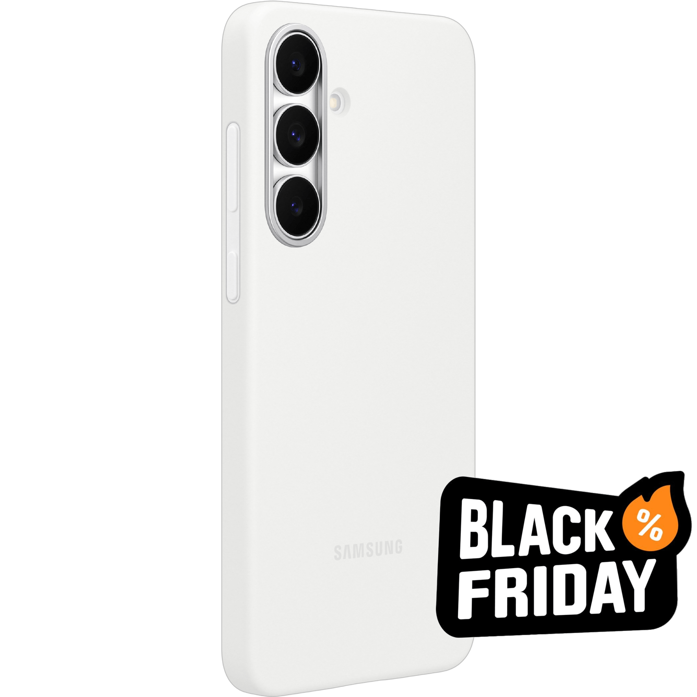 Samsung Galaxy S25 FE Siliconen Case Wit