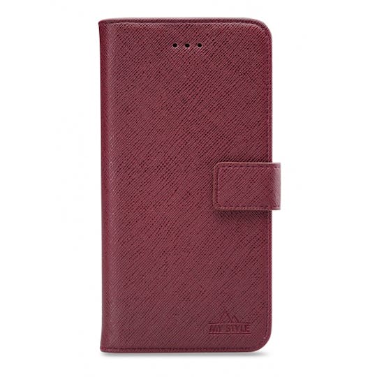My Style Galaxy S21 Plus Wallet Case Bordeaux