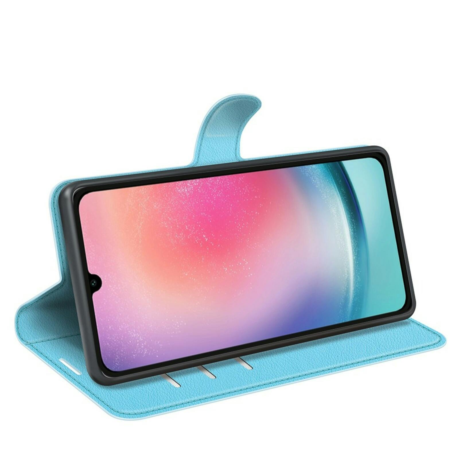 Mocaa Samsung Galaxy A16 Slim-Fit Bookcase Blauw