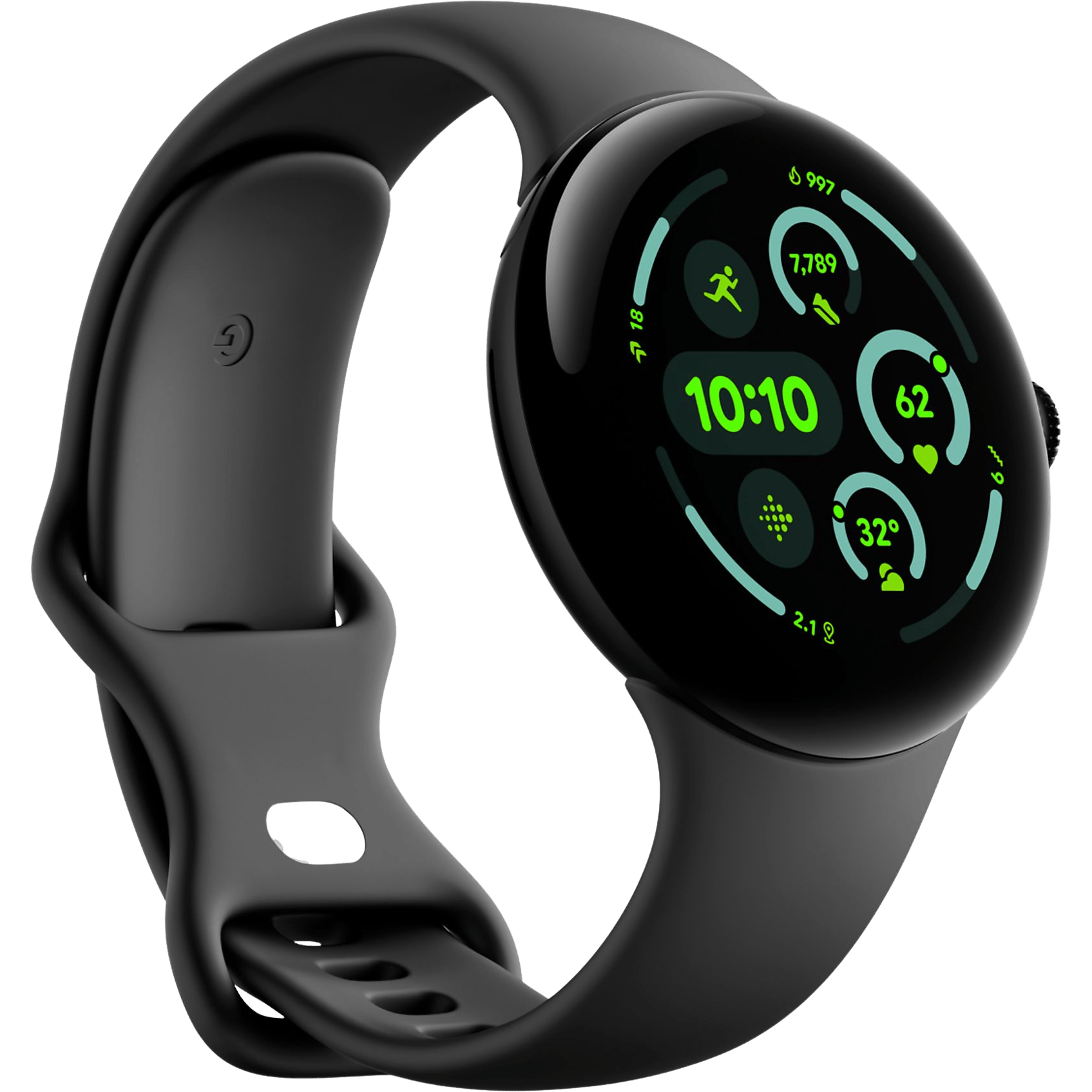 Google Pixel Watch 3 Zwart