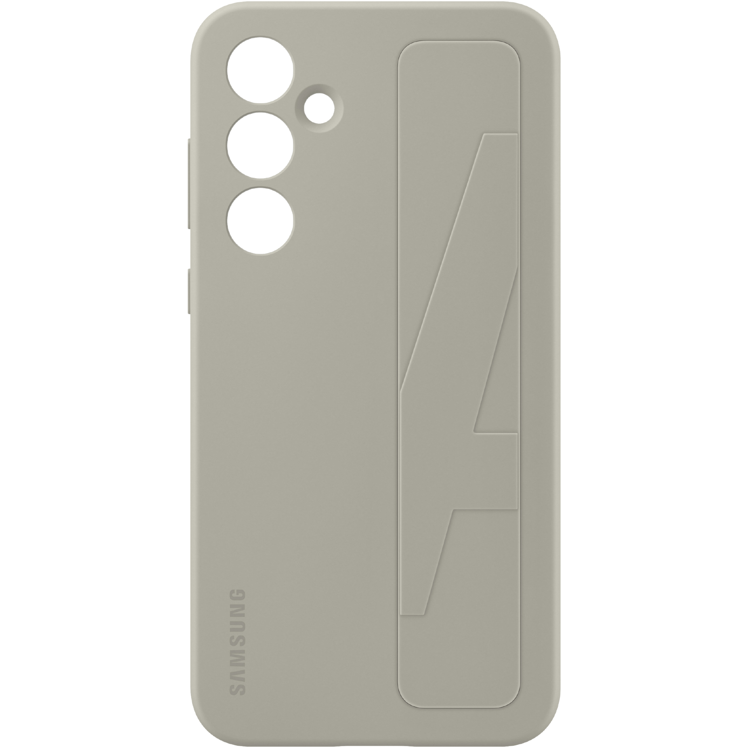 Samsung Galaxy A55 Standing Grip Hoesje Grijs