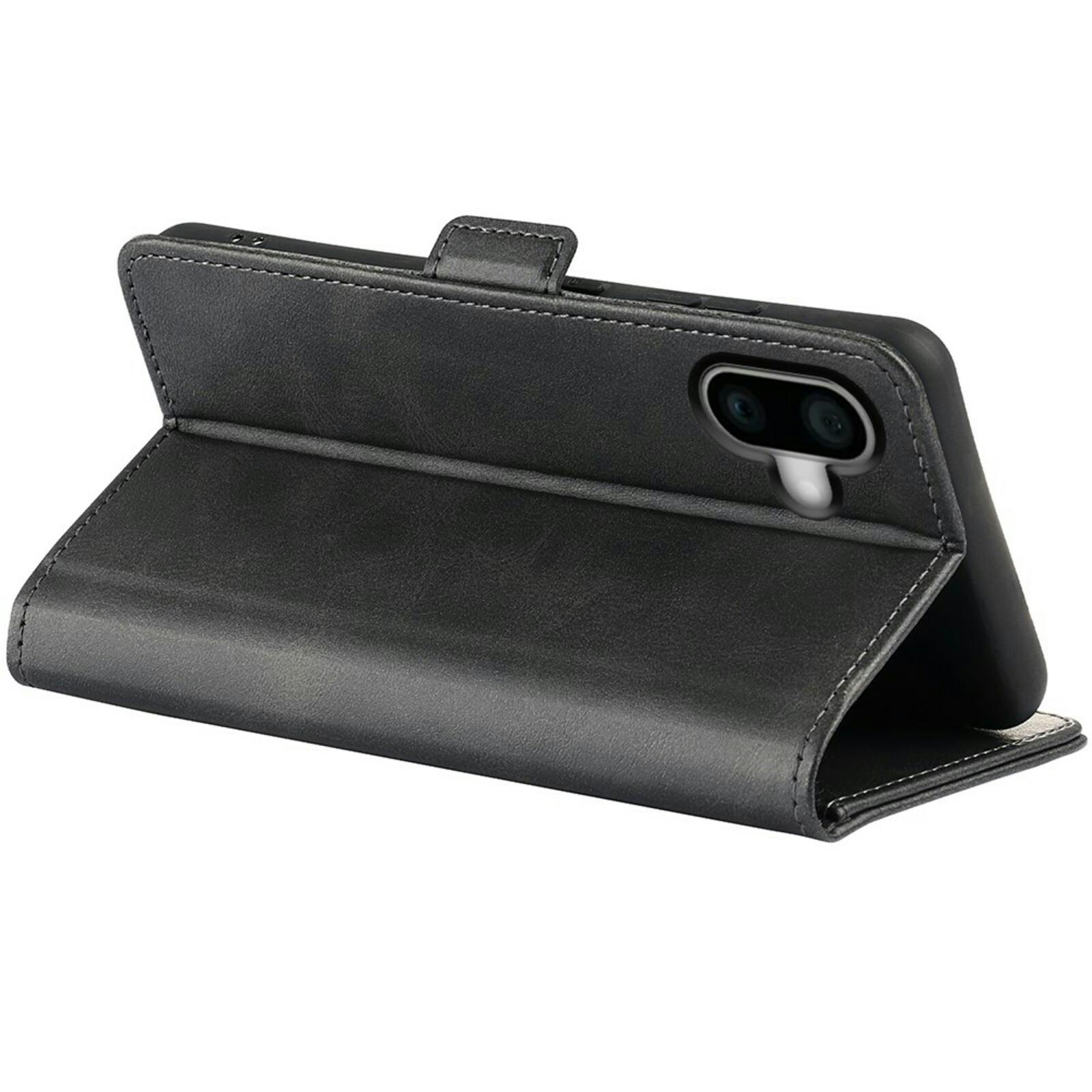 Comfycase Apple iPhone 16 Pro Bookcase Hoesje Zwart
